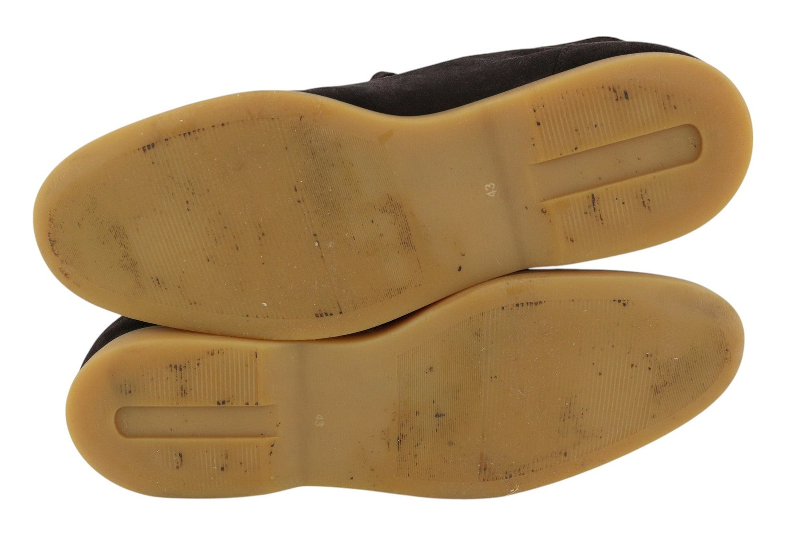 SUITSUPPLY Men Shoes EU43 Dark Brown Leather Suede Casual Laced High Top