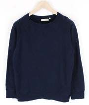 SUITSUPPLY Mens Sweatshirt M Dark Blue Cotton Pullover Long Sleeved Casual