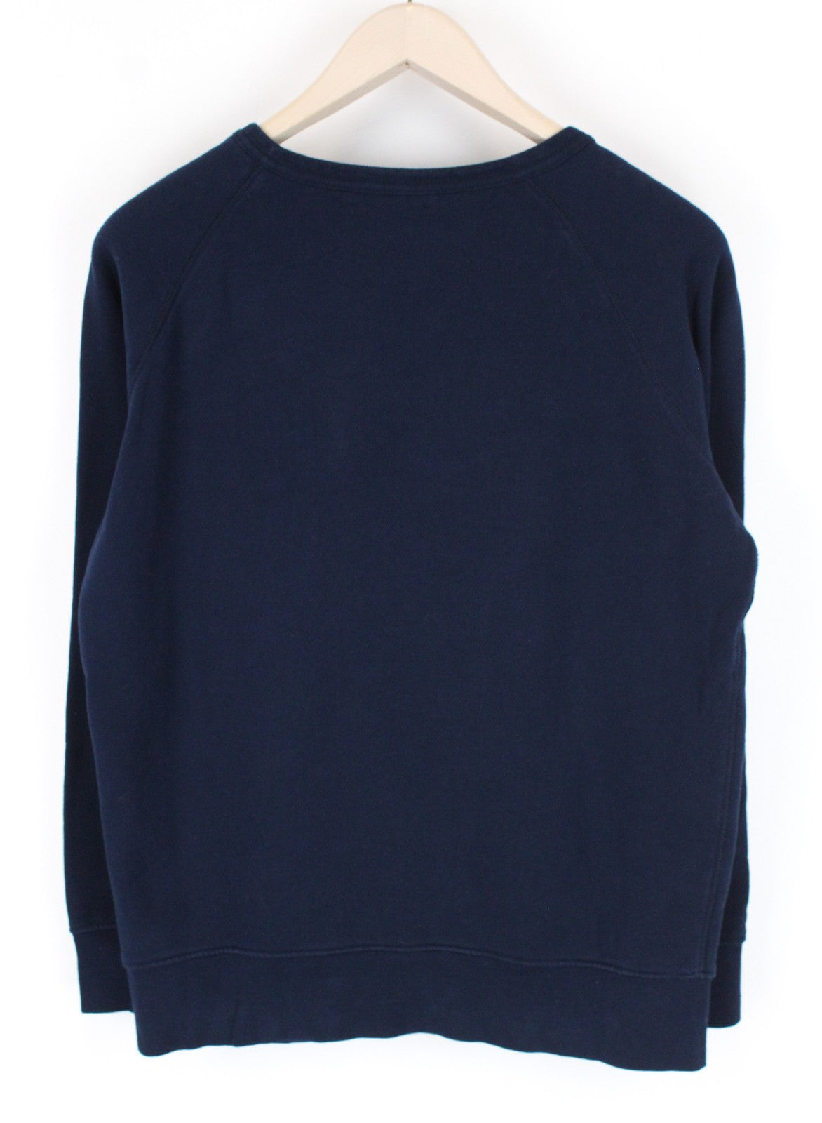 SUITSUPPLY Mens Sweatshirt M Dark Blue Cotton Pullover Long Sleeved Casual