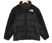 THE NORTH FACE Himalayan Parka Men Jacket M Dark Full Zip Insulation Quilted