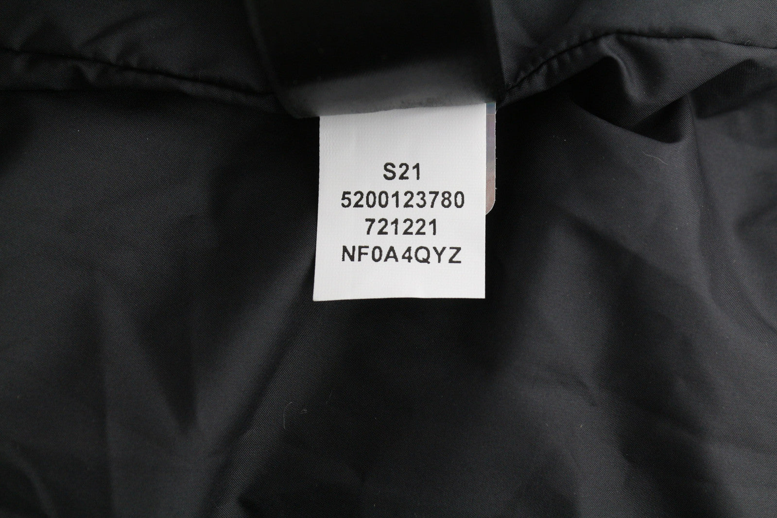 THE NORTH FACE Himalayan Parka Men Jacket M Dark Full Zip Insulation Quilted