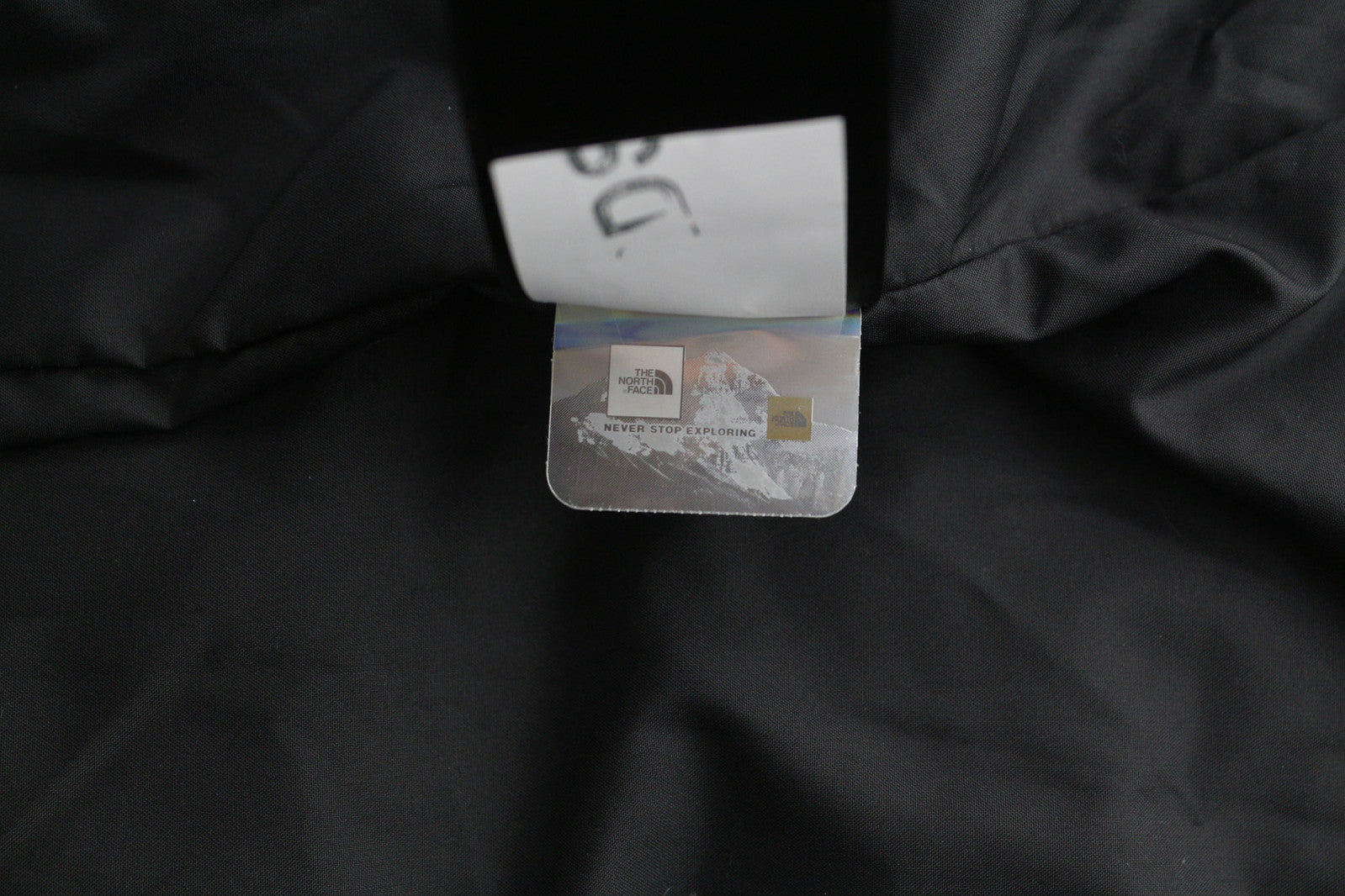 THE NORTH FACE Himalayan Parka Men Jacket M Dark Full Zip Insulation Quilted