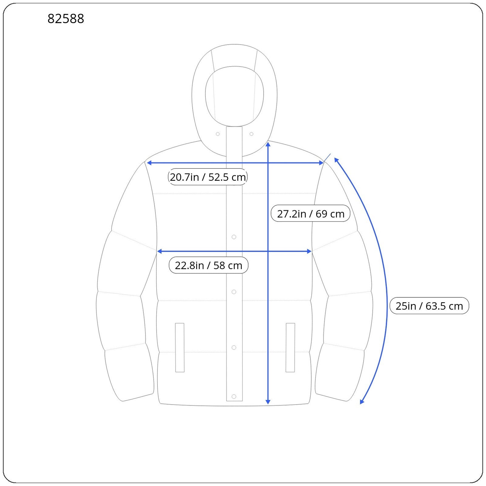 THE NORTH FACE Himalayan Parka Men Jacket M Dark Full Zip Insulation Quilted