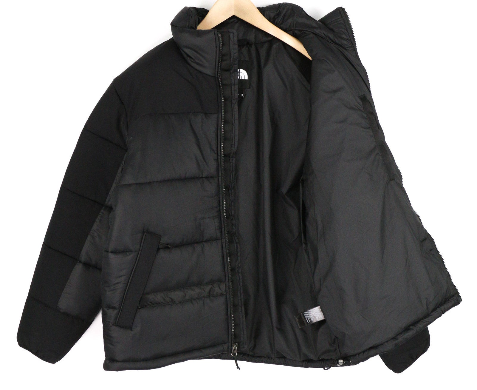 THE NORTH FACE Himalayan Parka Men Jacket M Dark Full Zip Insulation Quilted