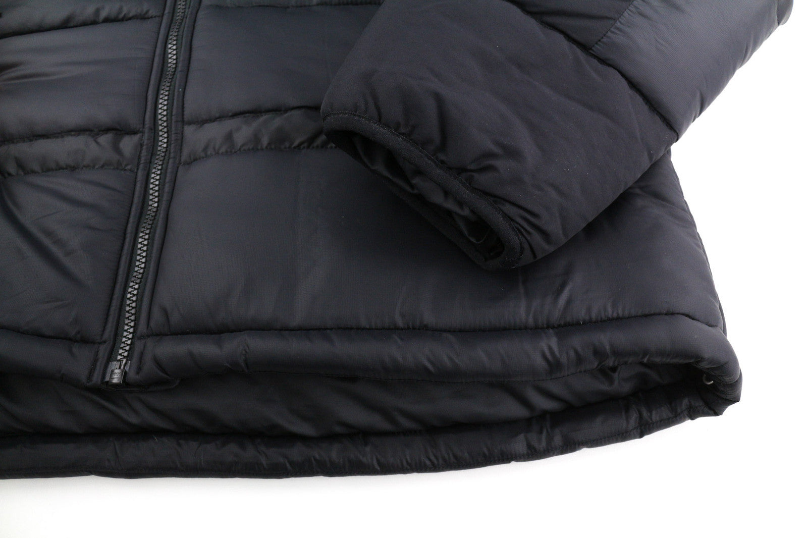 THE NORTH FACE Himalayan Parka Men Jacket M Dark Full Zip Insulation Quilted
