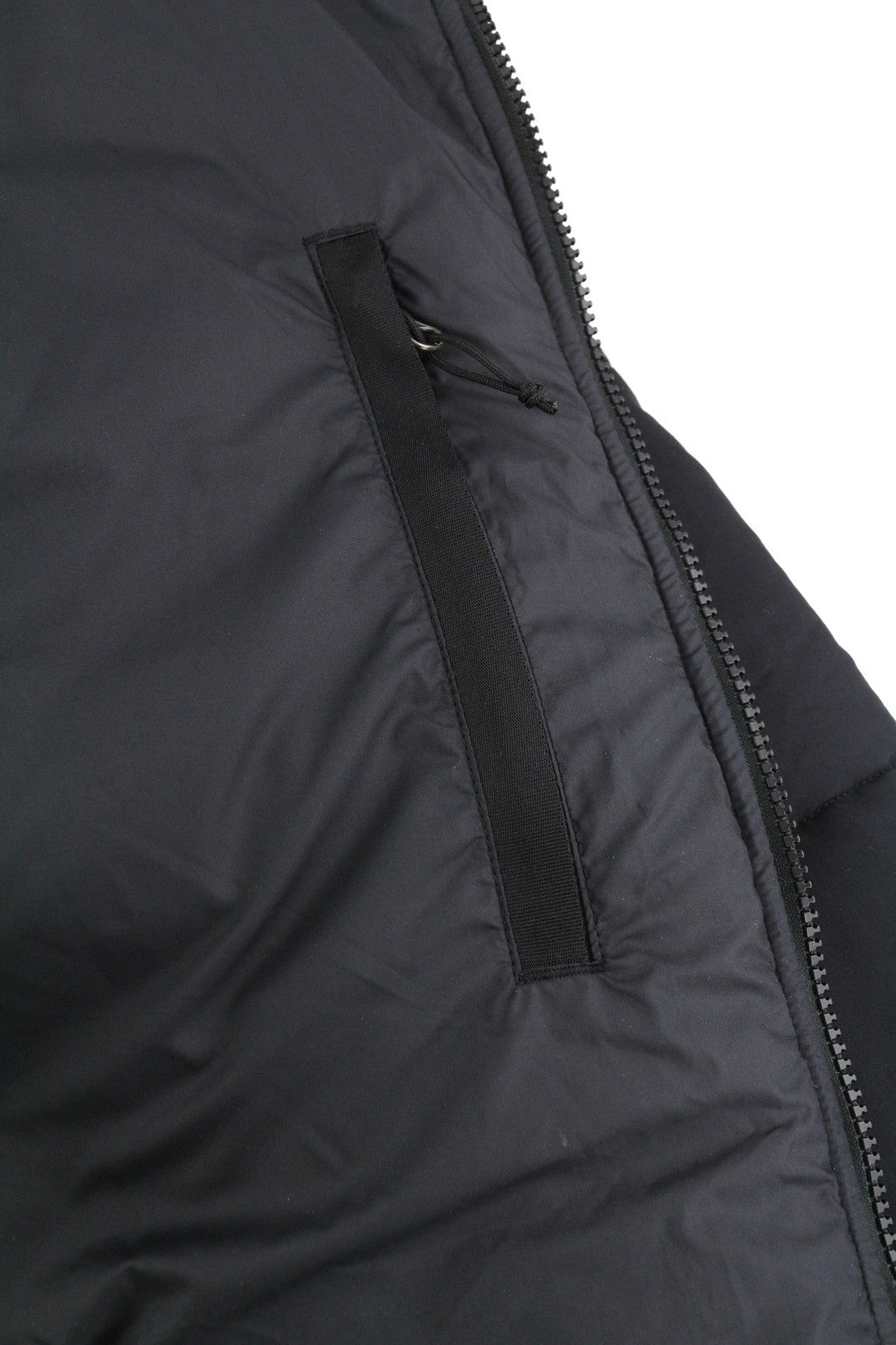 THE NORTH FACE Himalayan Parka Men Jacket M Dark Full Zip Insulation Quilted