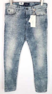 SCOTCH & SODA W32/L34 Jeans Slim Fit 5-Pocket Stretch Blue Cotton Ralston Men`s