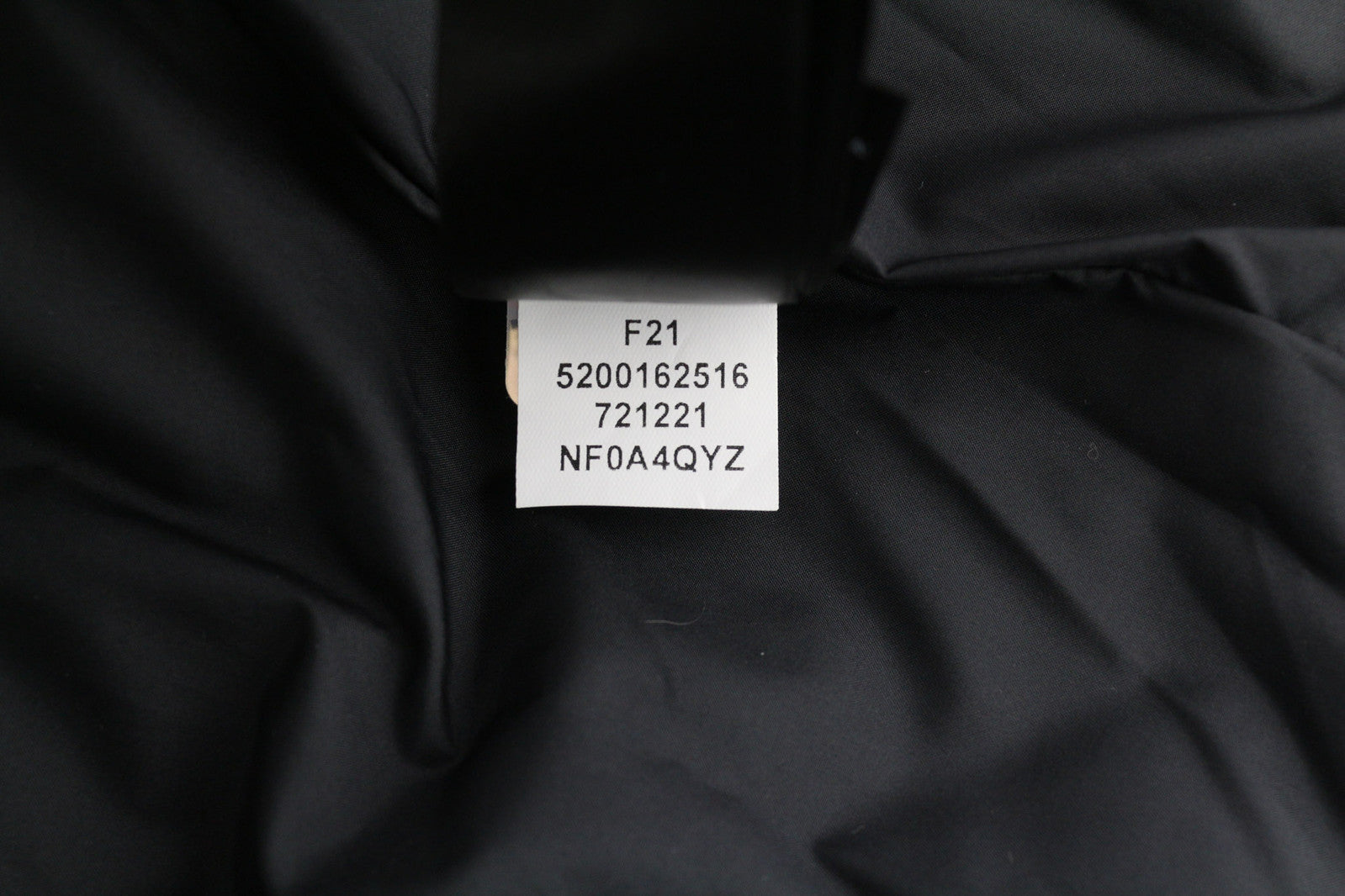 THE NORTH FACE Himalayan Parka Men Jacket XL Dark Full Zip Insulation Quilted