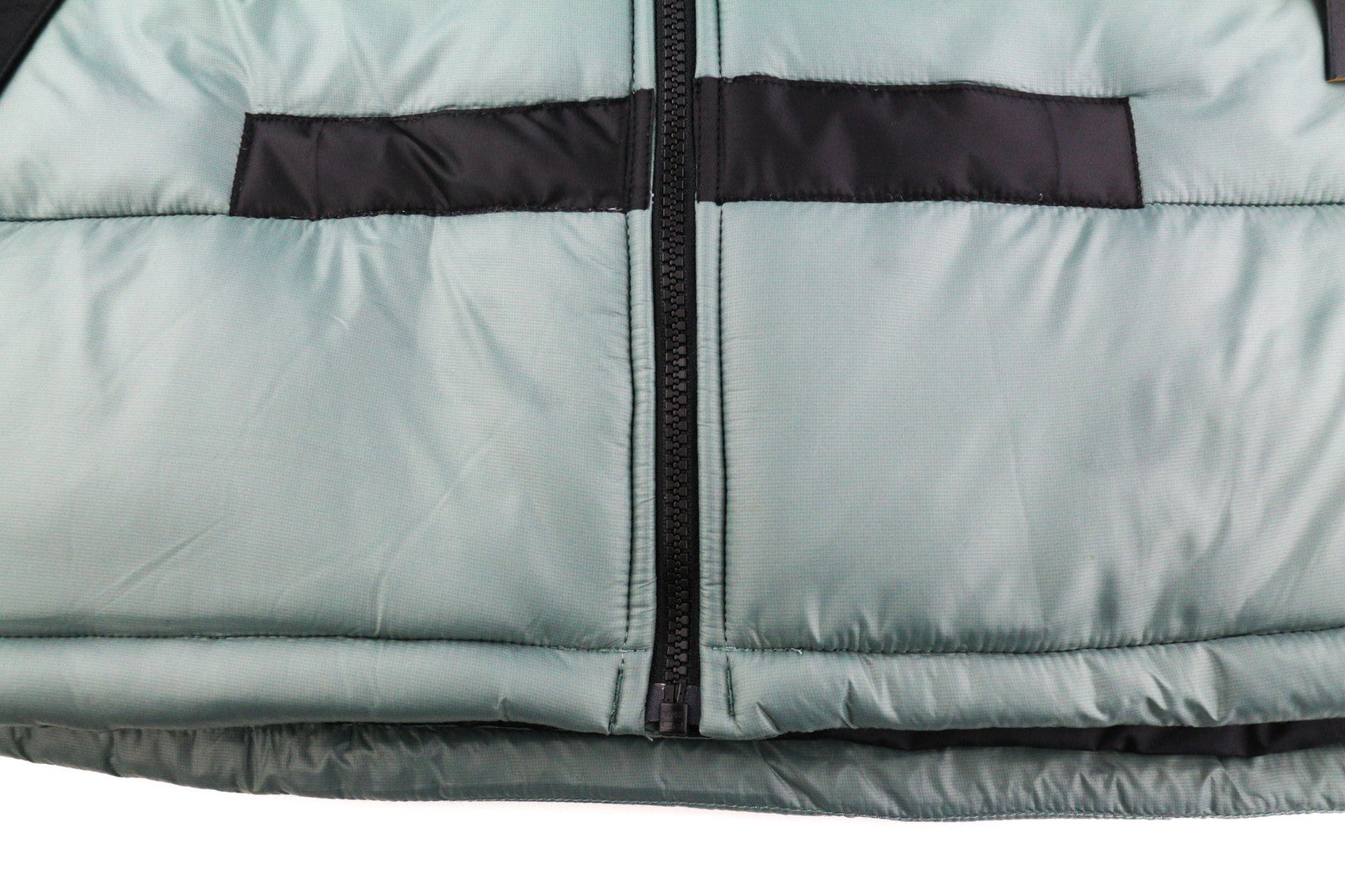 THE NORTH FACE Himalayan Parka Men Jacket XL Dark Full Zip Insulation Quilted