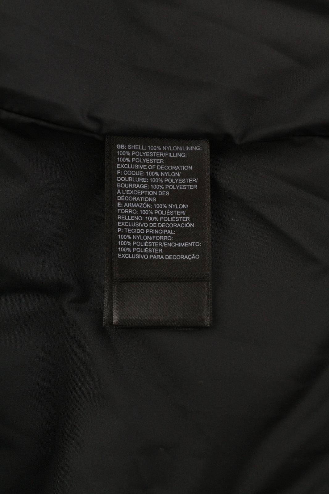 THE NORTH FACE Himalayan Parka Men Jacket XL Dark Full Zip Insulation Quilted