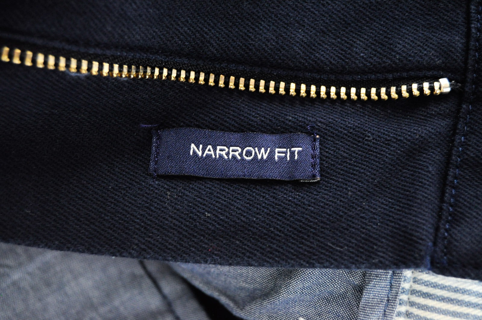 HARMONT & BLAINE Mens Trousers 54 Dark Blue Narrow  Cotton Stretchy Casual