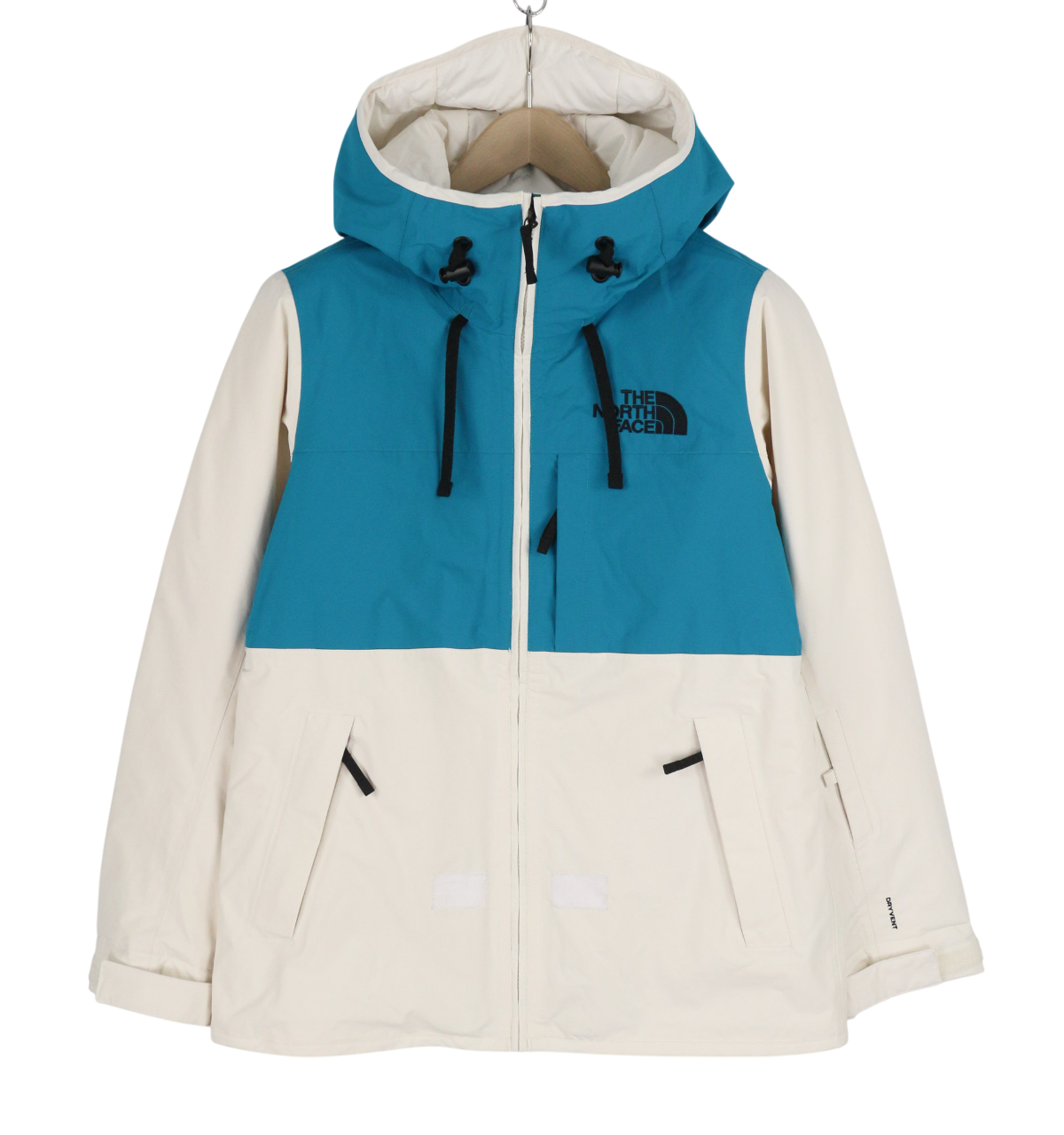 THE NORTH FACE Superlu Women Jacket M Skiing Full Zip Hooded Padded DryVent