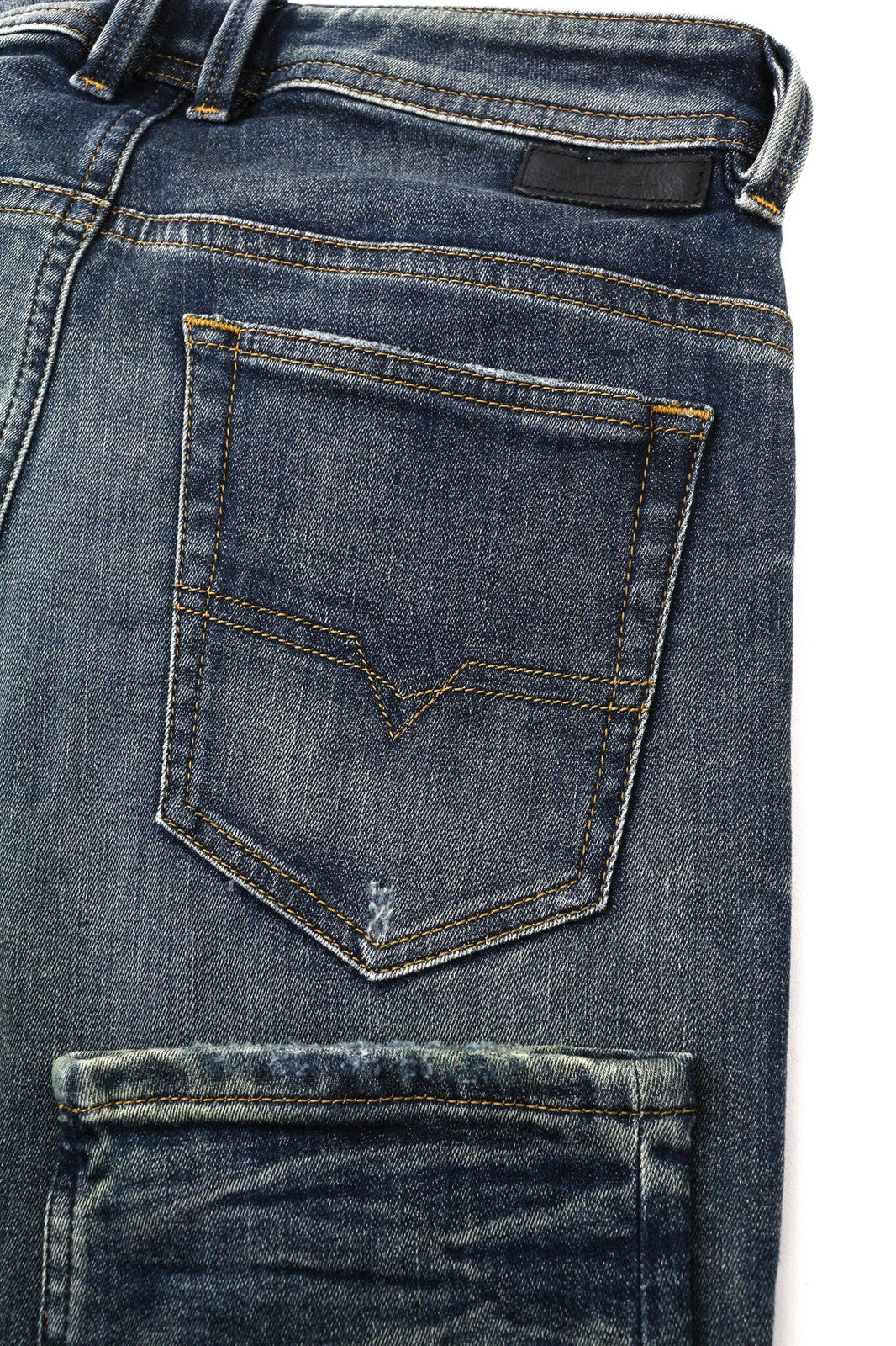 DIESEL Thommer-T 087AI Mens Jeans W27 Stretchy Jogg Sweat Slim Washed RRP€220