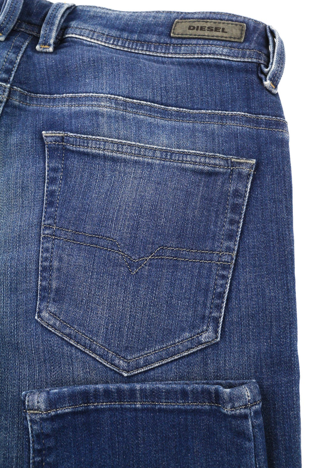 DIESEL Thommer-T 084RK Mens Jeans W29 Stretchy Jogg Sweat Slim  Washed Blue