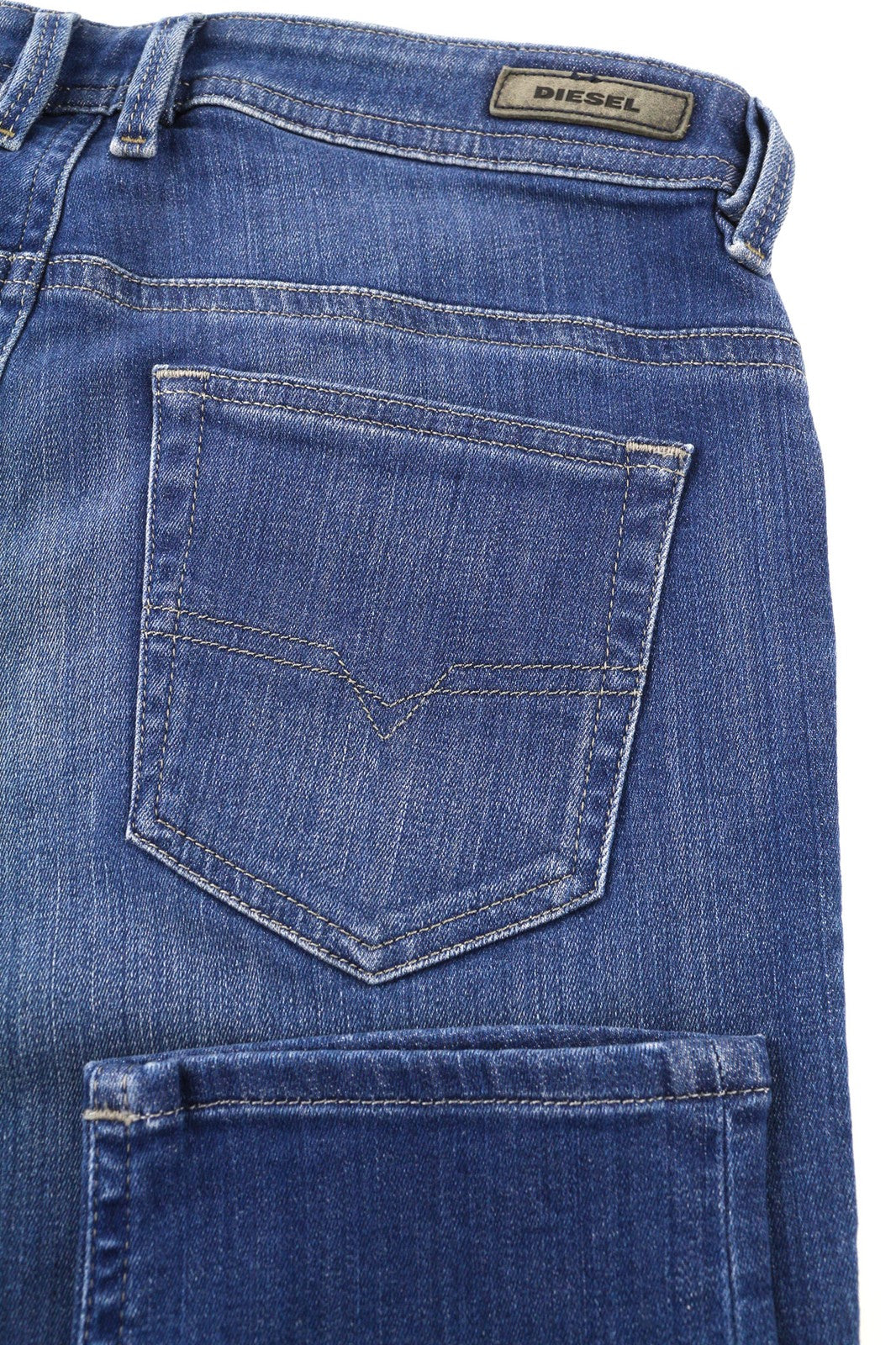 DIESEL Thommer-T 084RK Mens Jeans W28 Stretchy Jogg Sweat Slim  Washed Blue