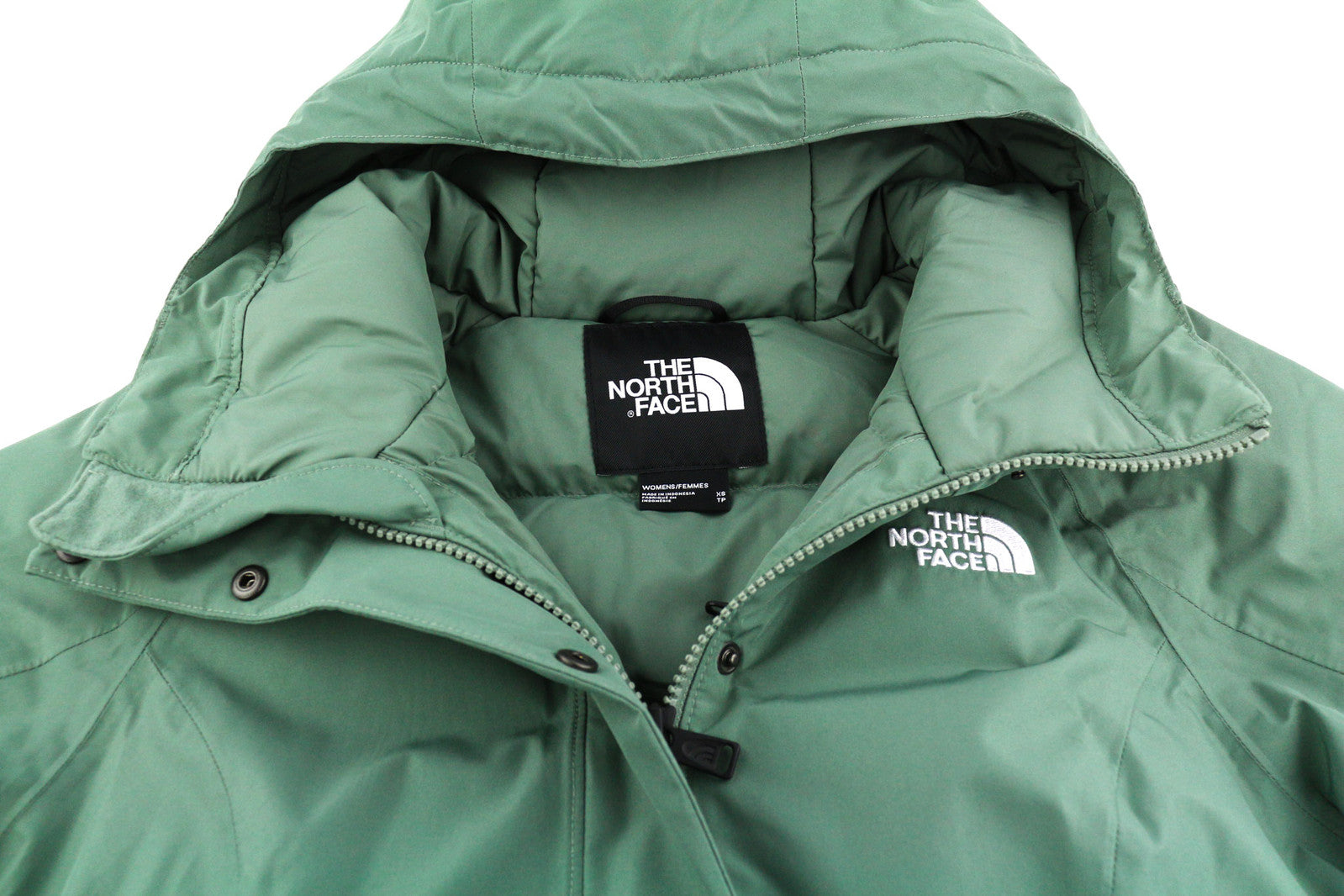 THE NORTH FACE Parka Brooklyn Women Jacket XS Down Insulated Hooded DryVent