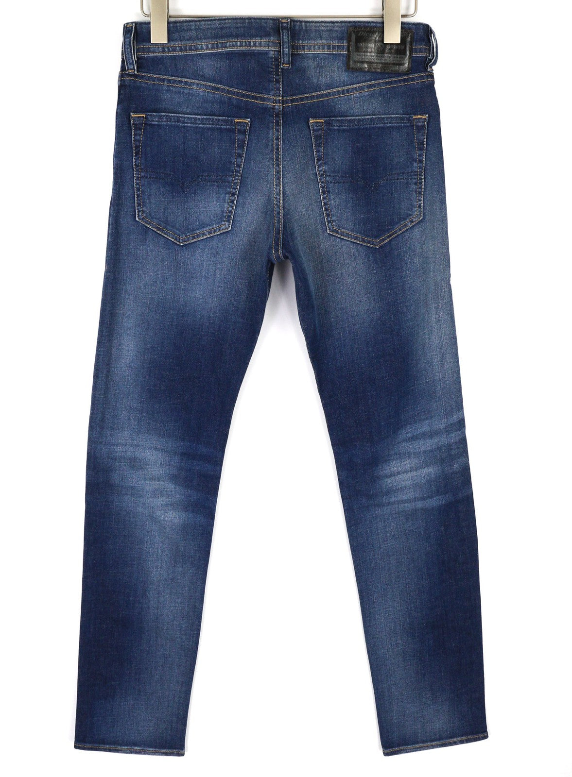 DIESEL Buster 084GR Mens Jeans W28/L32 Regular Slim Tapered Stretch Washed Blue