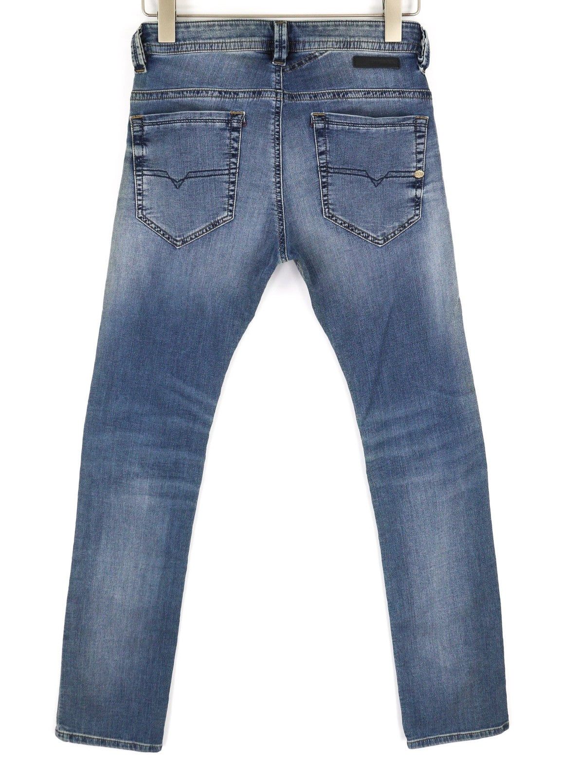DIESEL Thavar-Ne 084CZ Mens Jeans W26 Stretchy Jogg Sweat Washed Zipper Slim