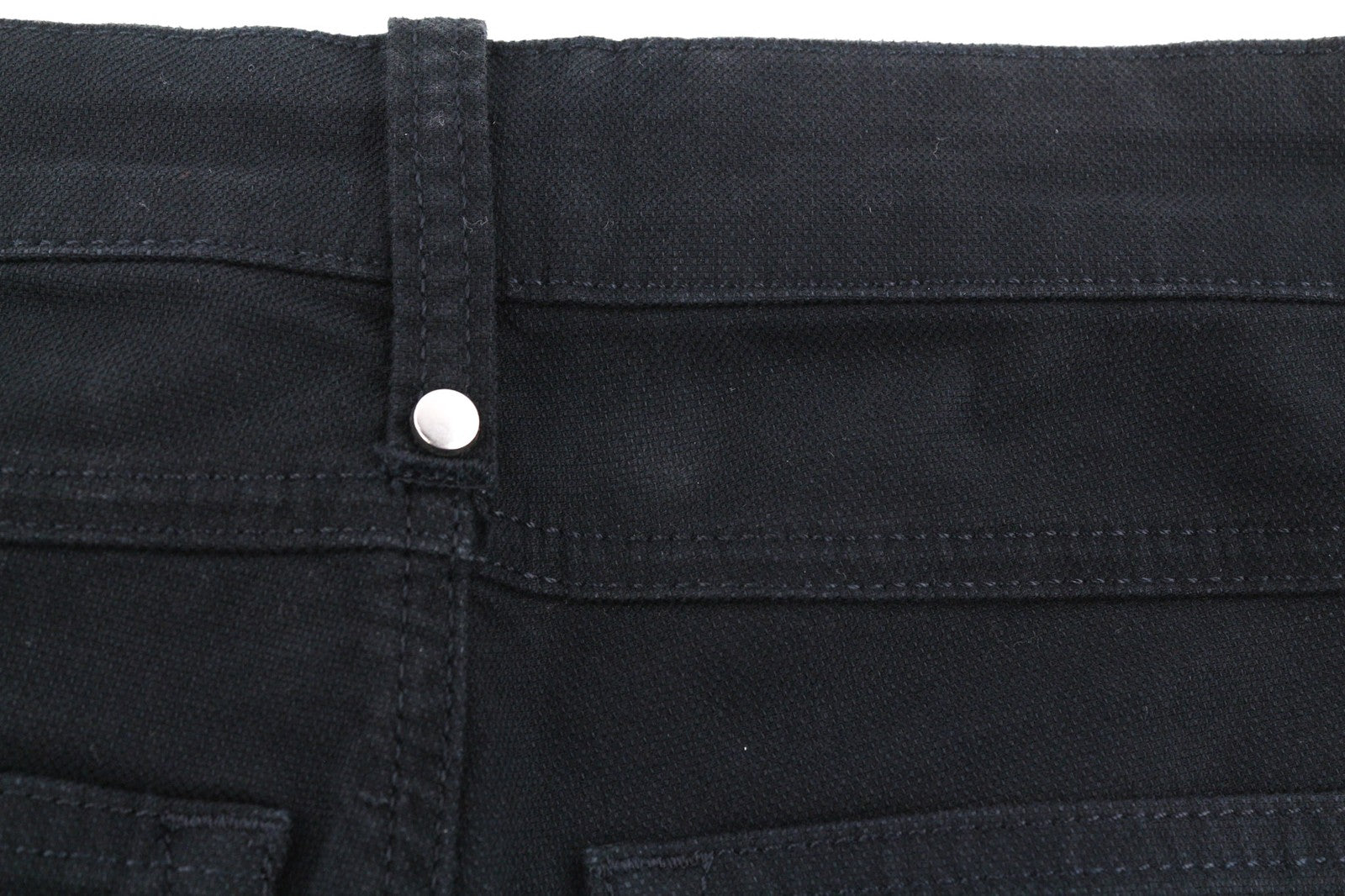 DIESEL P-Amal Womens Trousers W26 Black Skinny  Zip Hem Zip Fly Pockets