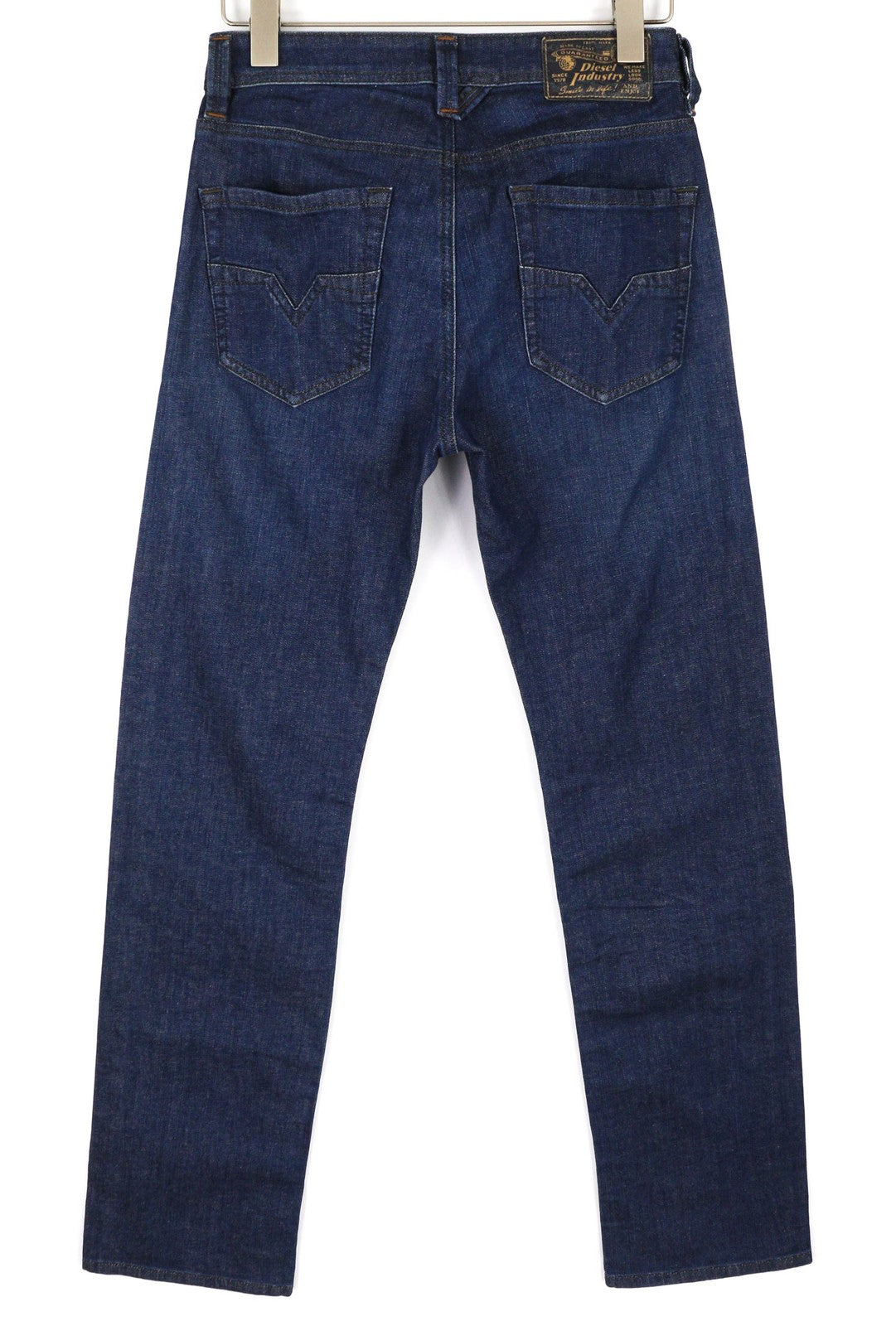 DIESEL Larkee R845B Mens Jeans W28/L32 Regular Straight Stretch Washed Buttoned