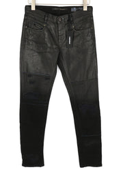 DIESEL Belthy 0856E Womens Jeans W26/L32 Coated Regular Slim Straight RRP€250