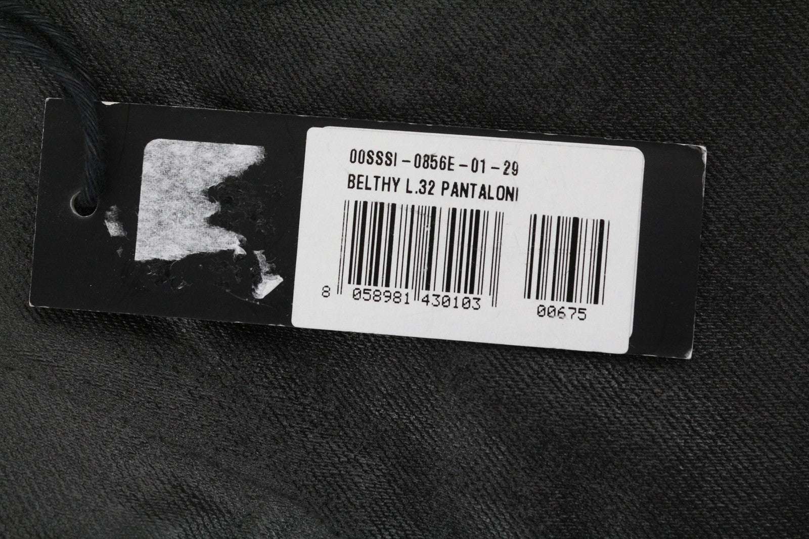 DIESEL Belthy 0856E Womens Jeans W29/L32 Coated Regular Slim Straight RRP€250