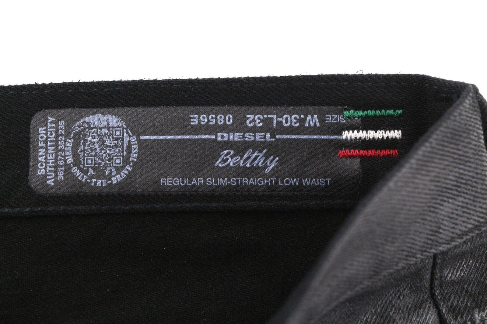 DIESEL Belthy 0856E Womens Jeans W30/L32 Coated  Slim Straight RRP€250