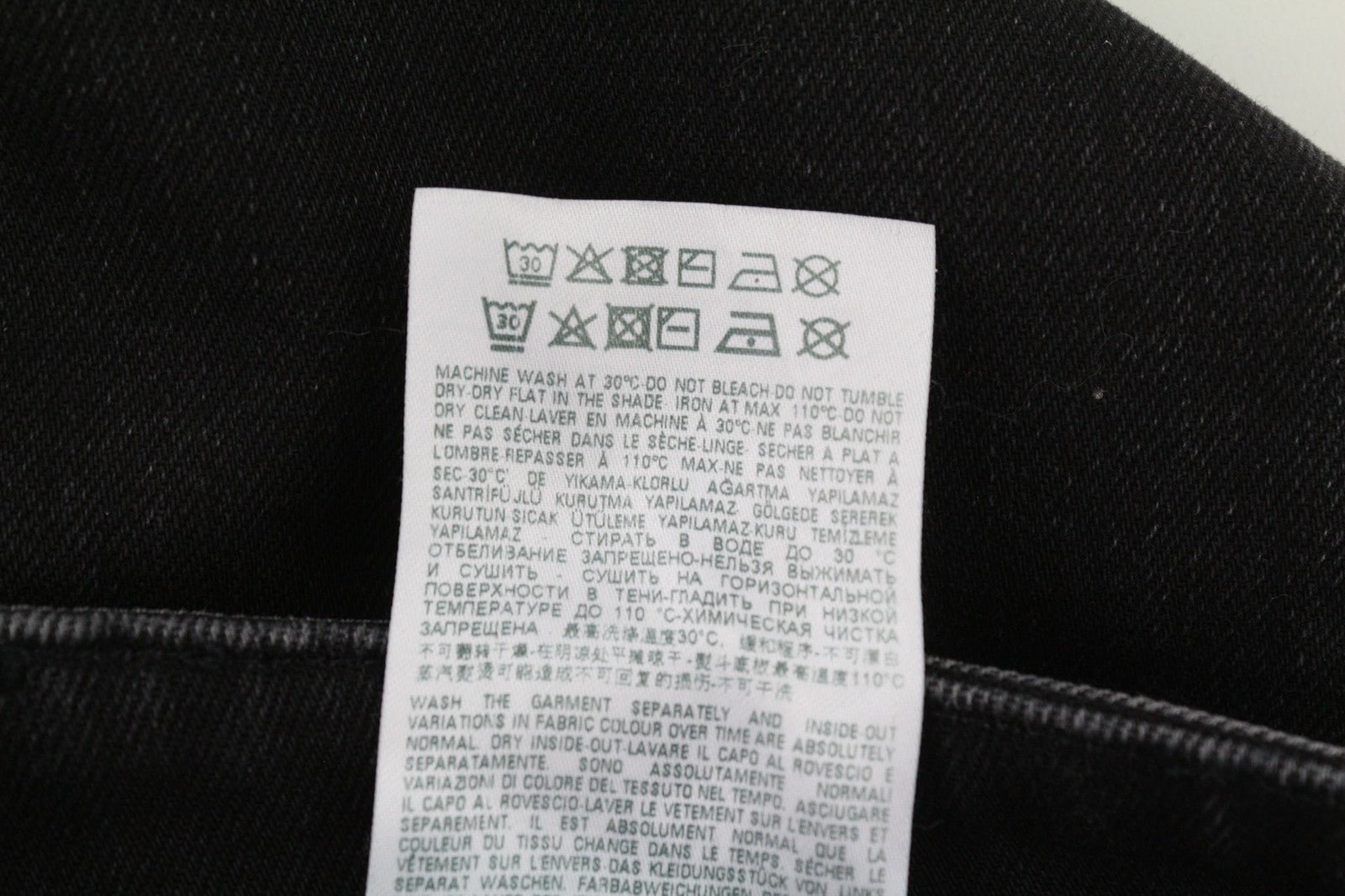 DIESEL 2004 5Pockets Z9C25 Womens Jeans W26/L32 Black Slim Tapered Leg RRP€185