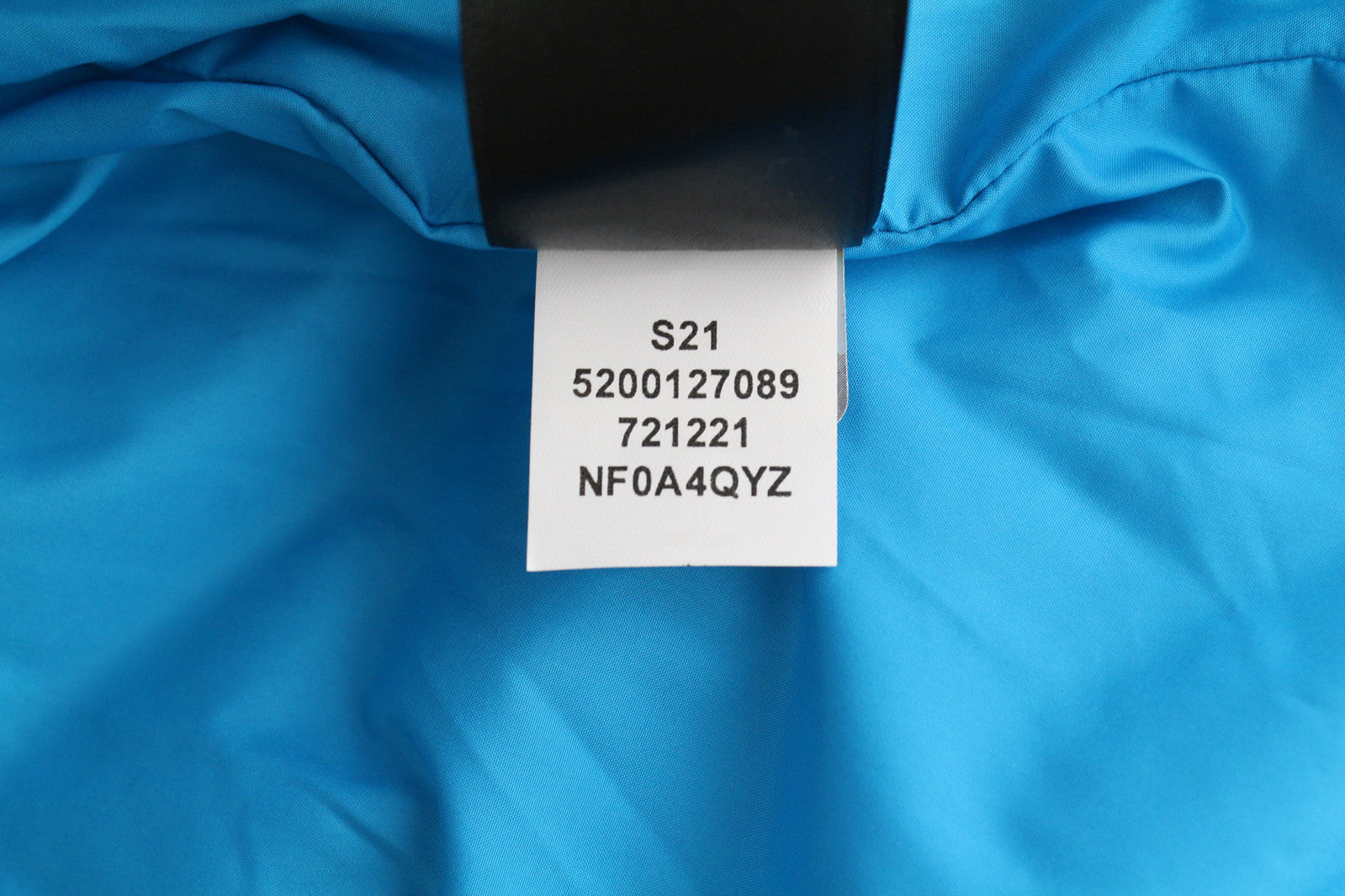 THE NORTH FACE Himalayan Men Jacket M Blue Insulation High Neck Quilted Puffer