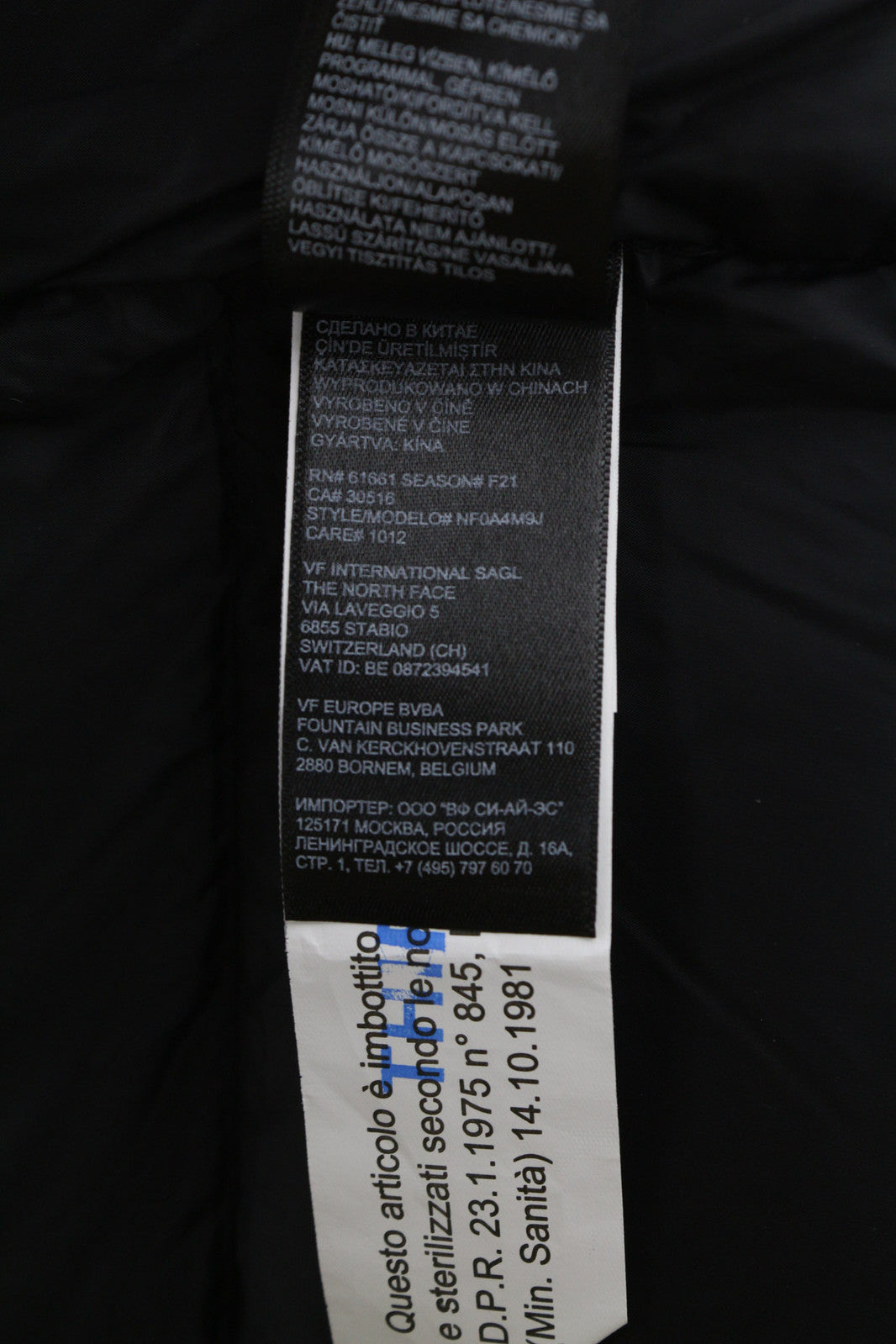 THE NORTH FACE Diablo Down Men Jacket S Black 700 Down Filled Quilted Puffer