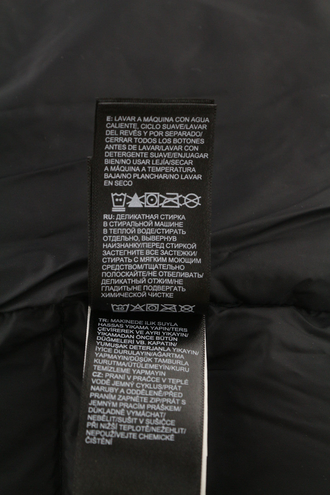 THE NORTH FACE Diablo Down Men Jacket S Black 700 Down Filled Quilted Puffer