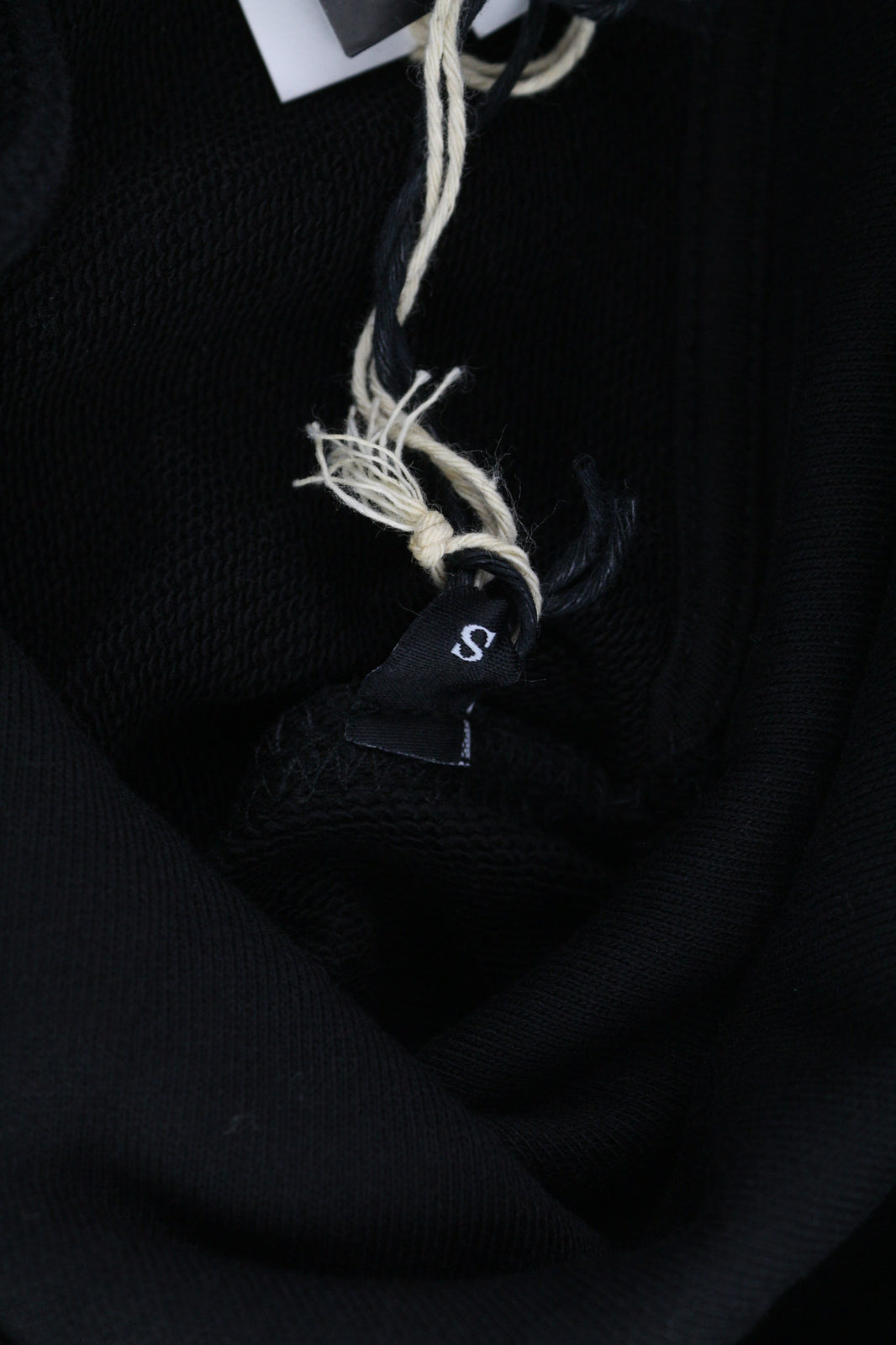 RRP150 DIESEL S-Ummer-B2 Hoodie S Black Pullover Kangaroo Pocket Unisex