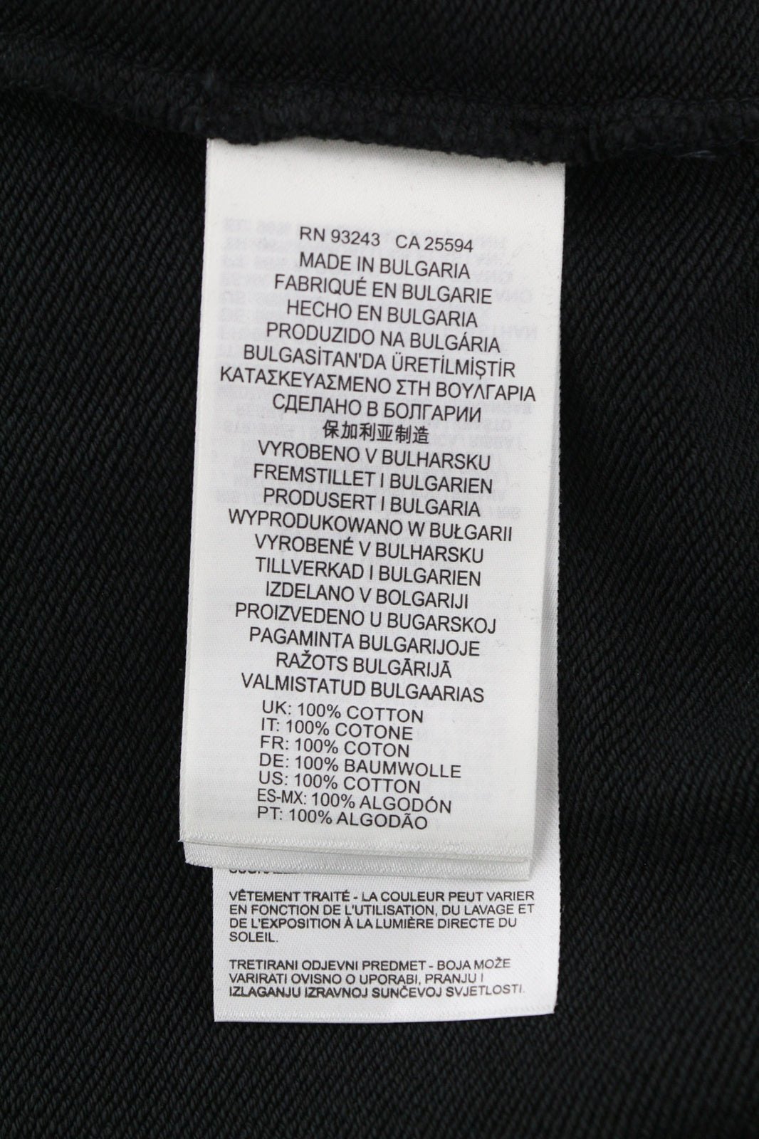 DIESEL PR-Ginn-Hood-P1 Hoodie 2XS Black Pullover Kangaroo Pocket Unisex RRP€195