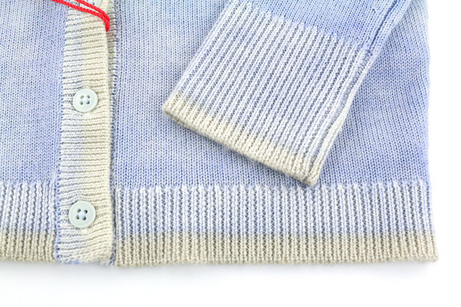 DIESEL M-Arika Women Jumper M Light Blue Washed Cardigan Wool Knitted RRP300