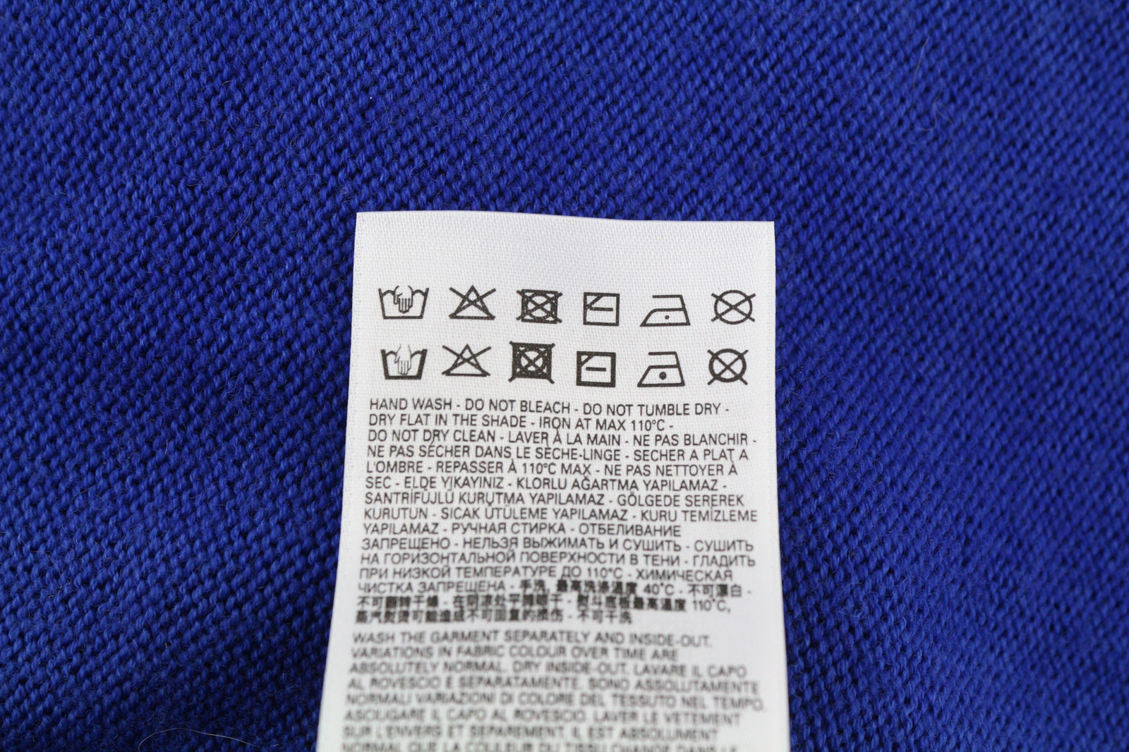 DIESEL M-Arika Women Jumper S Blue Washed Cardigan Wool Knitted Buttoned RRP€300