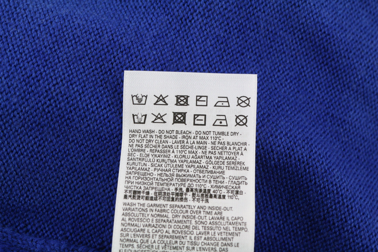 DIESEL M-Arika Women Jumper L Blue Washed Cardigan Wool Knitted Buttoned RRP€300