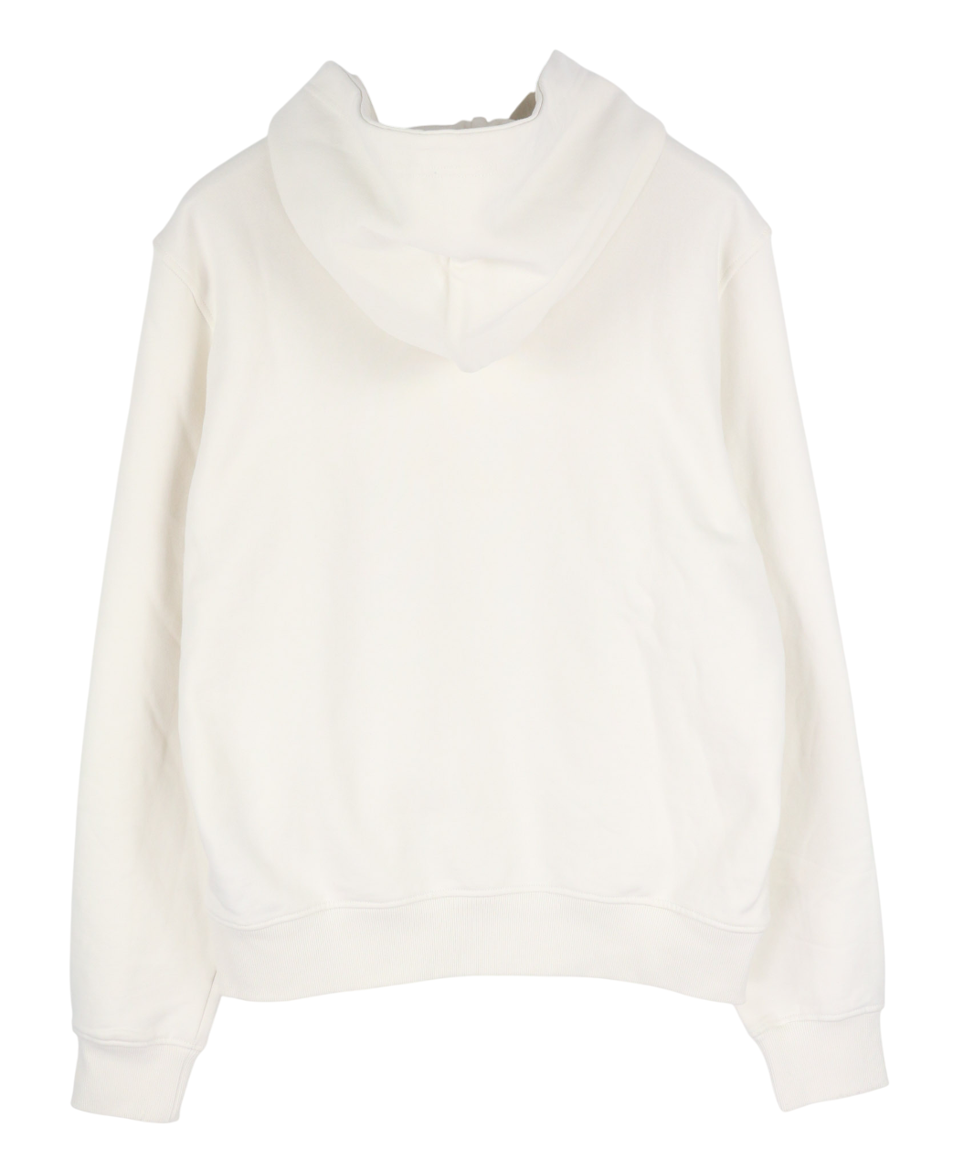 DIESEL S-Ginn-Hood-E6 Unisex Hoodie L Beige Pullover Front Logo Straps RRP€175