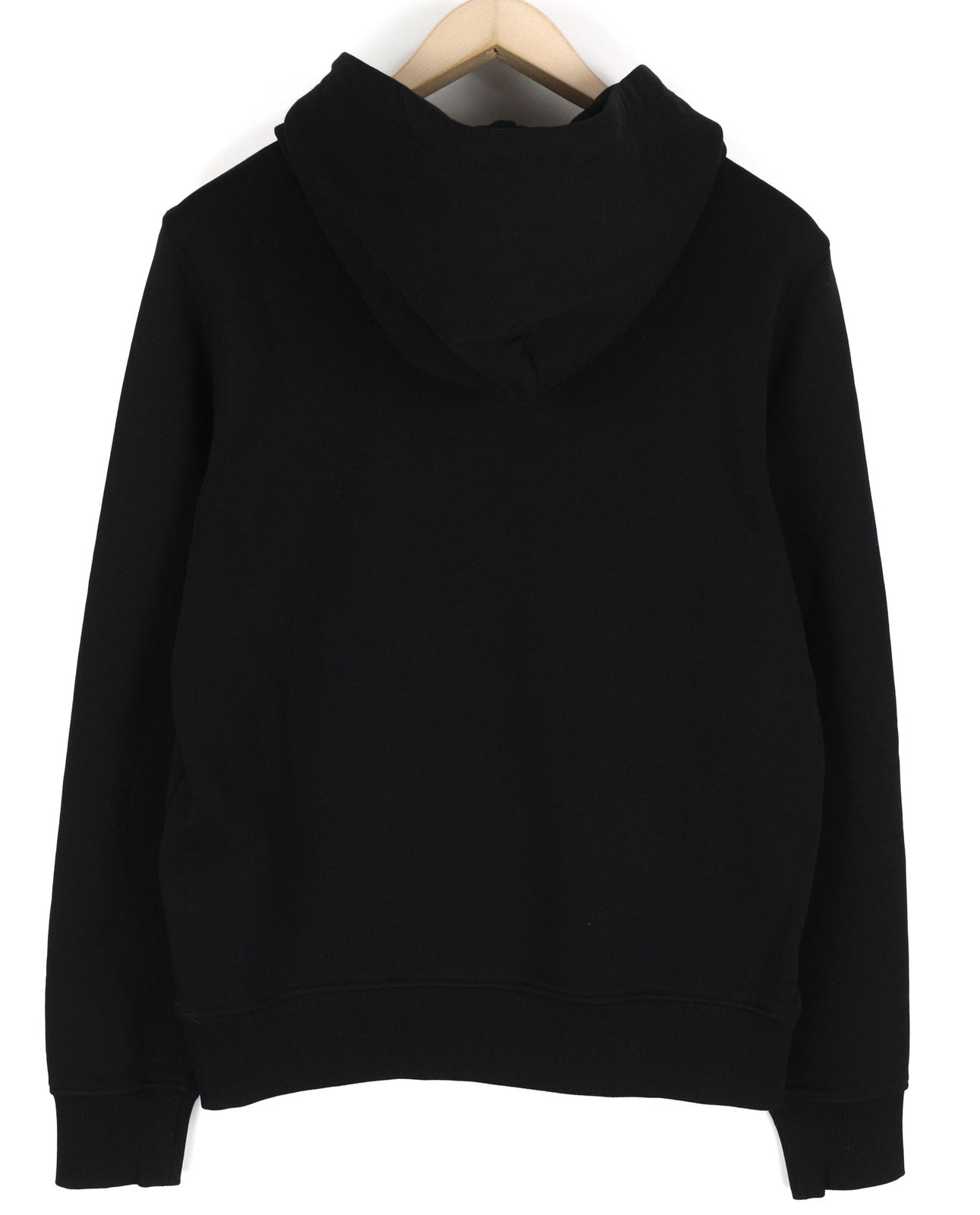 DIESEL S-Ginn-Hood-E6 Unisex Hoodie S Black Pullover Front Logo Straps RRP€175