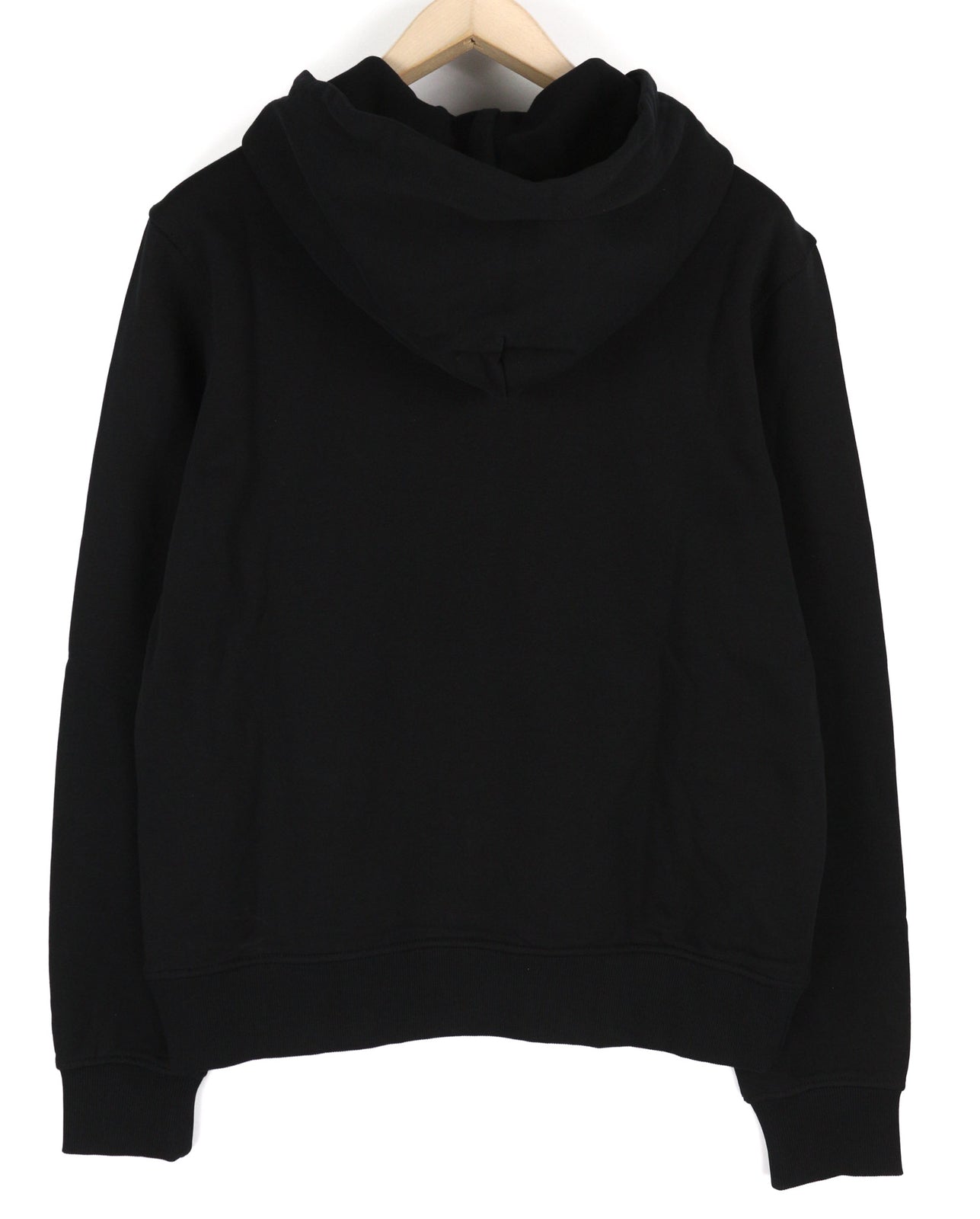 DIESEL S-Ginn-Hood-E6 Unisex Hoodie M Black Pullover Front Logo Straps RRP€175