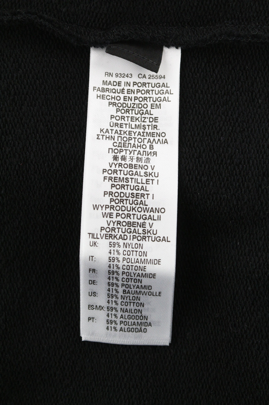 DIESEL F-Lym-Hood Women Hoodie M Black Pullover Front Logo Straps RRP€160