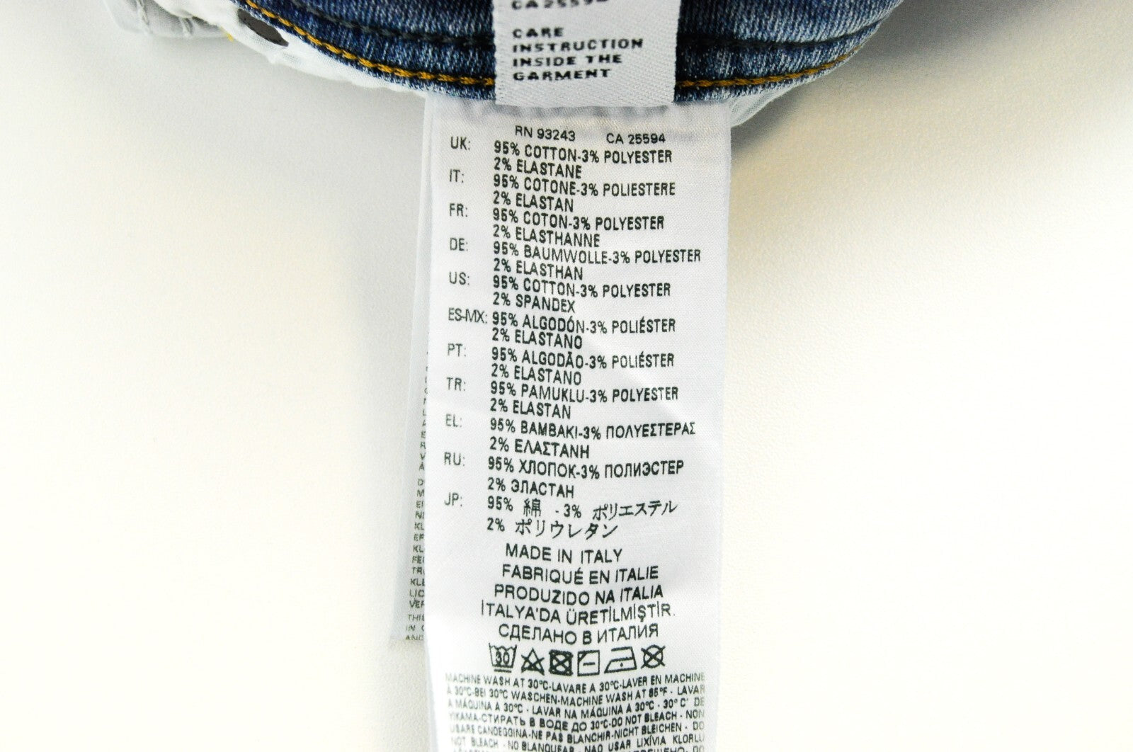 DIESEL Krooley-T 087AE Men's Jeans W29 Sweat Jogg Blue Slim Washed Stretch Rip