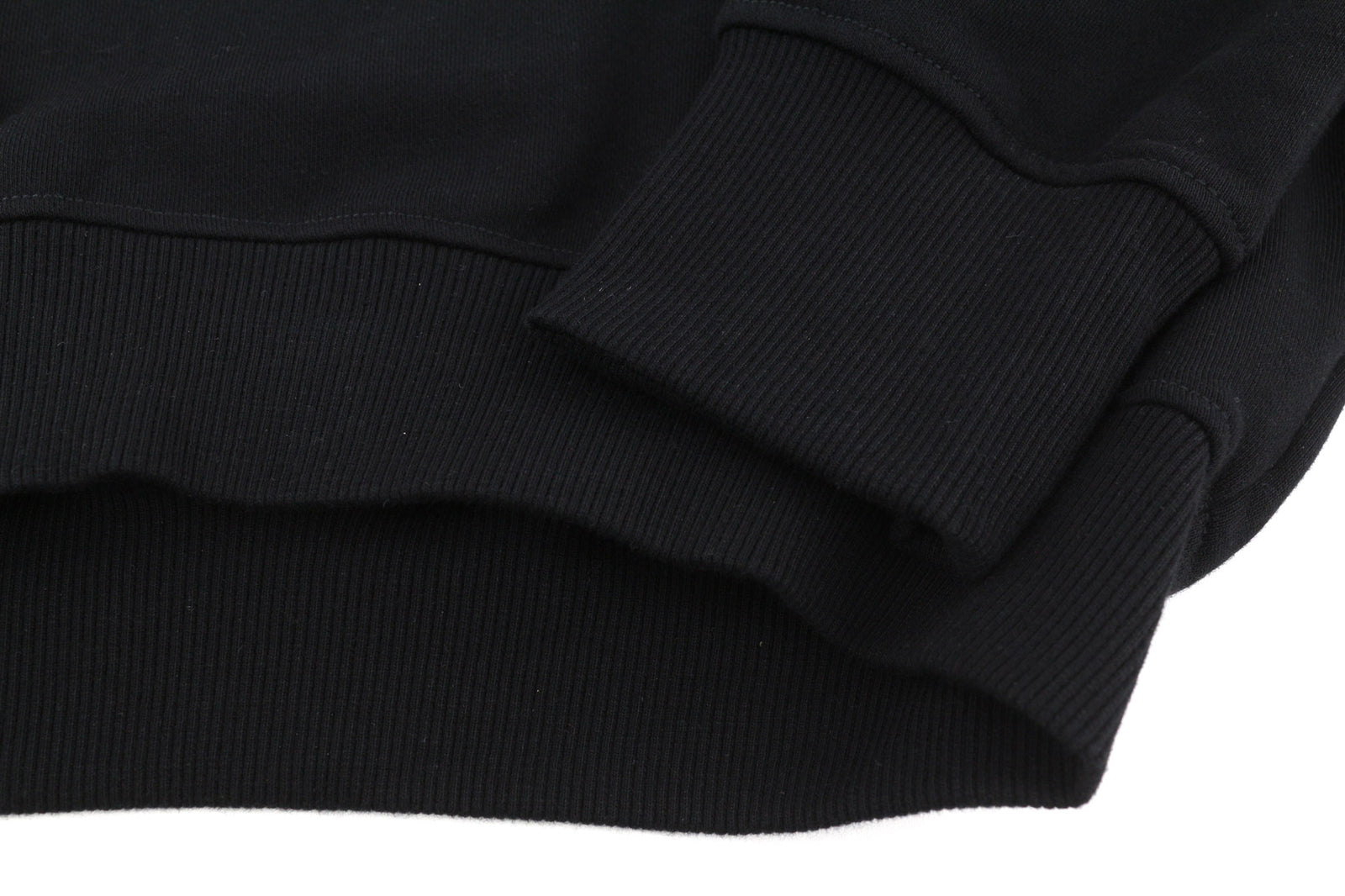 DIESEL F-Kral-B1 Women Hoodie S Black Pullover Cropped Front Long Sleeve RRP€180