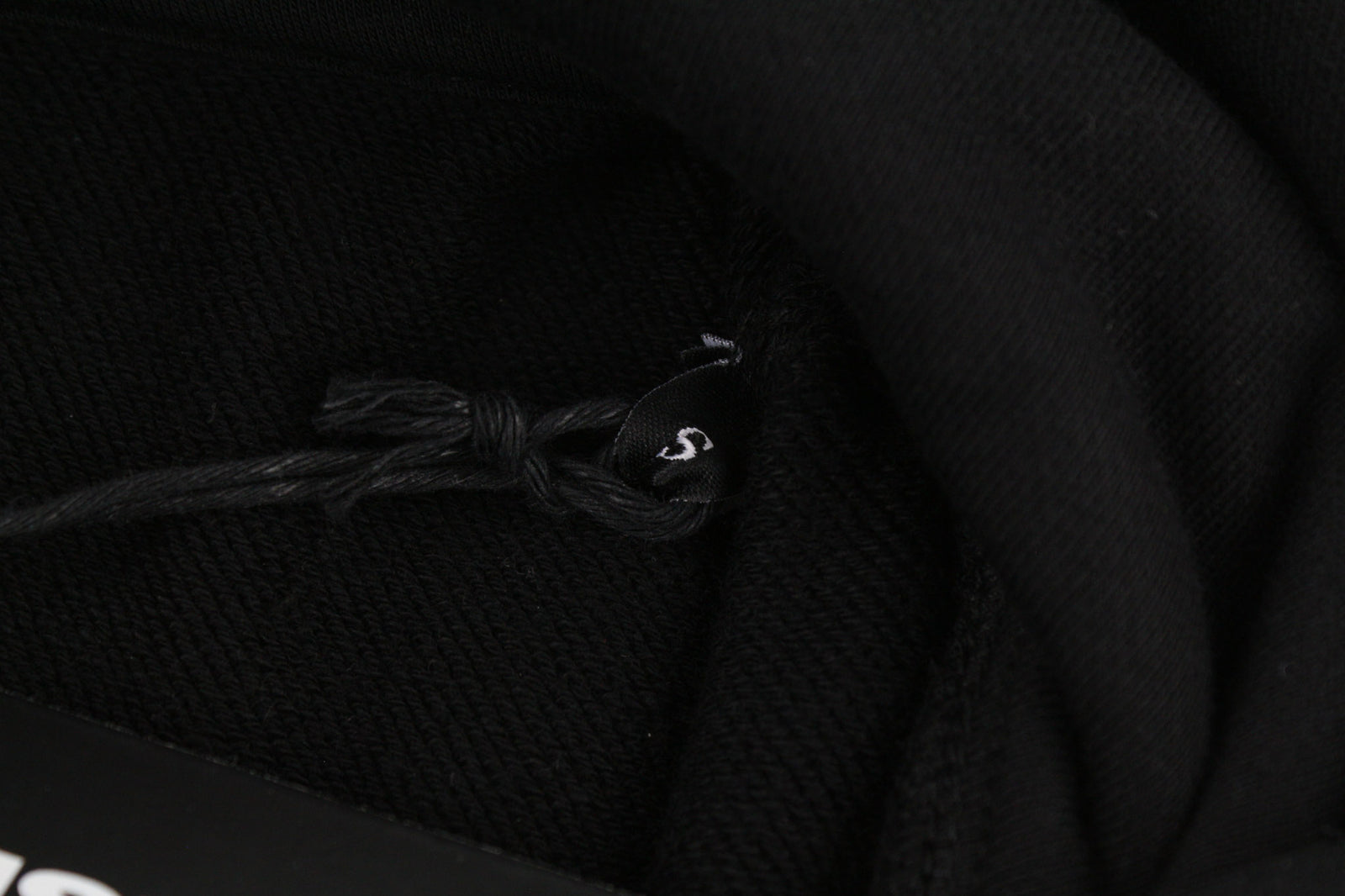 DIESEL F-Kral-B1 Women Hoodie S Black Pullover Cropped Front Long Sleeve RRP€180