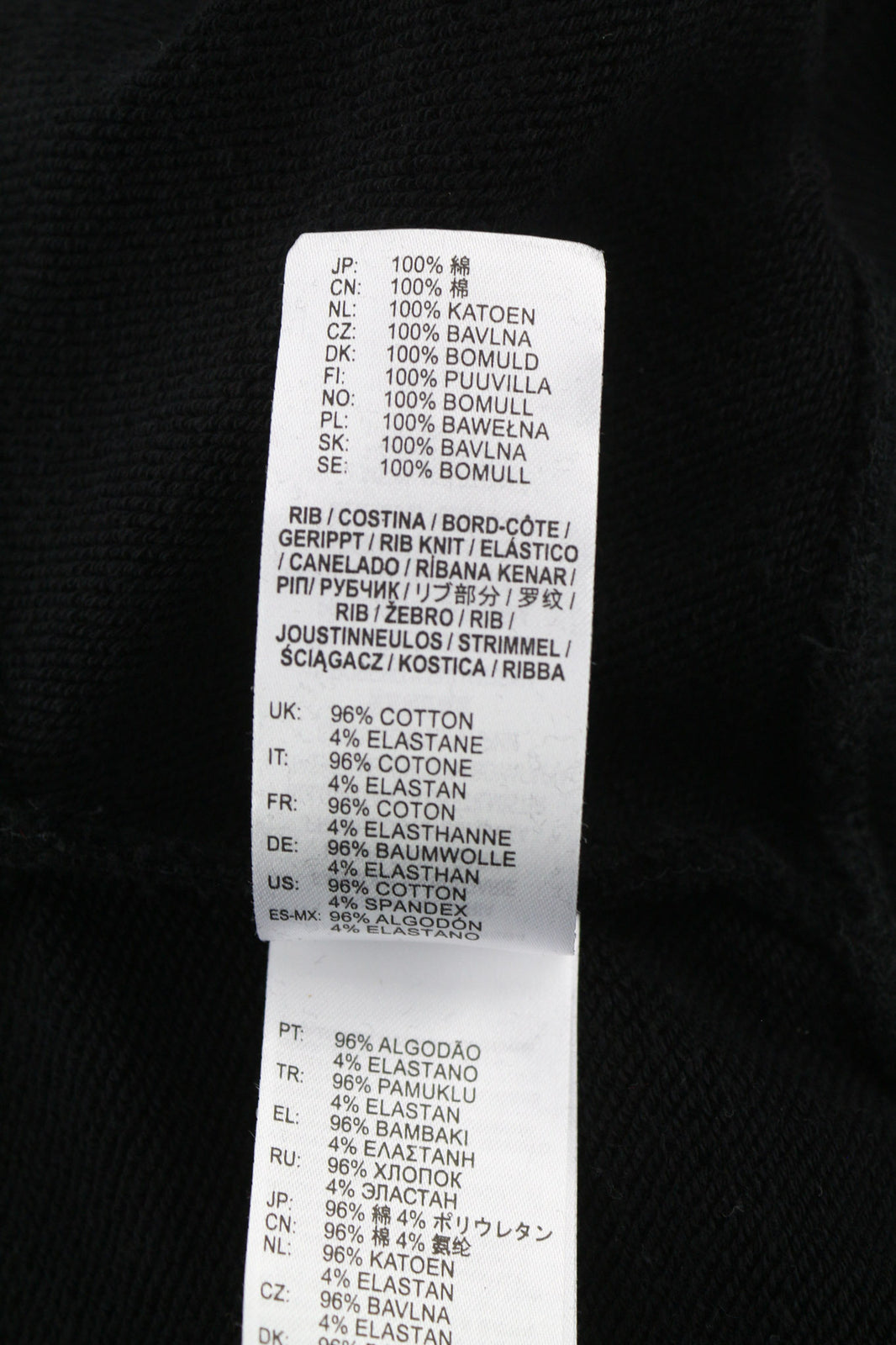 DIESEL F-Kral-B1 Women Hoodie S Black Pullover Cropped Front Logo Straps RRP€180