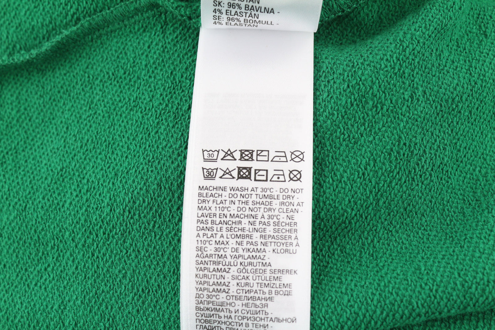 DIESEL S-Balirib Unisex Hoodie M Green Pullover Kangaroo Pocket Strap RRP€175