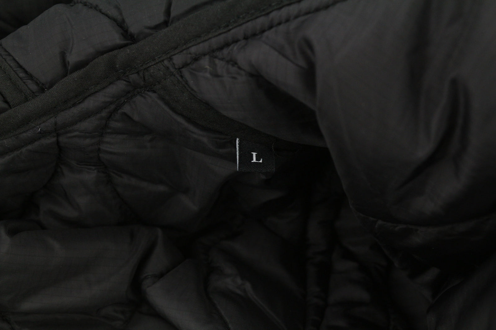 DIESEL W-Miles Men Jacket L 2in1 Parka Insulated Drawstring Waist Black RRP€475