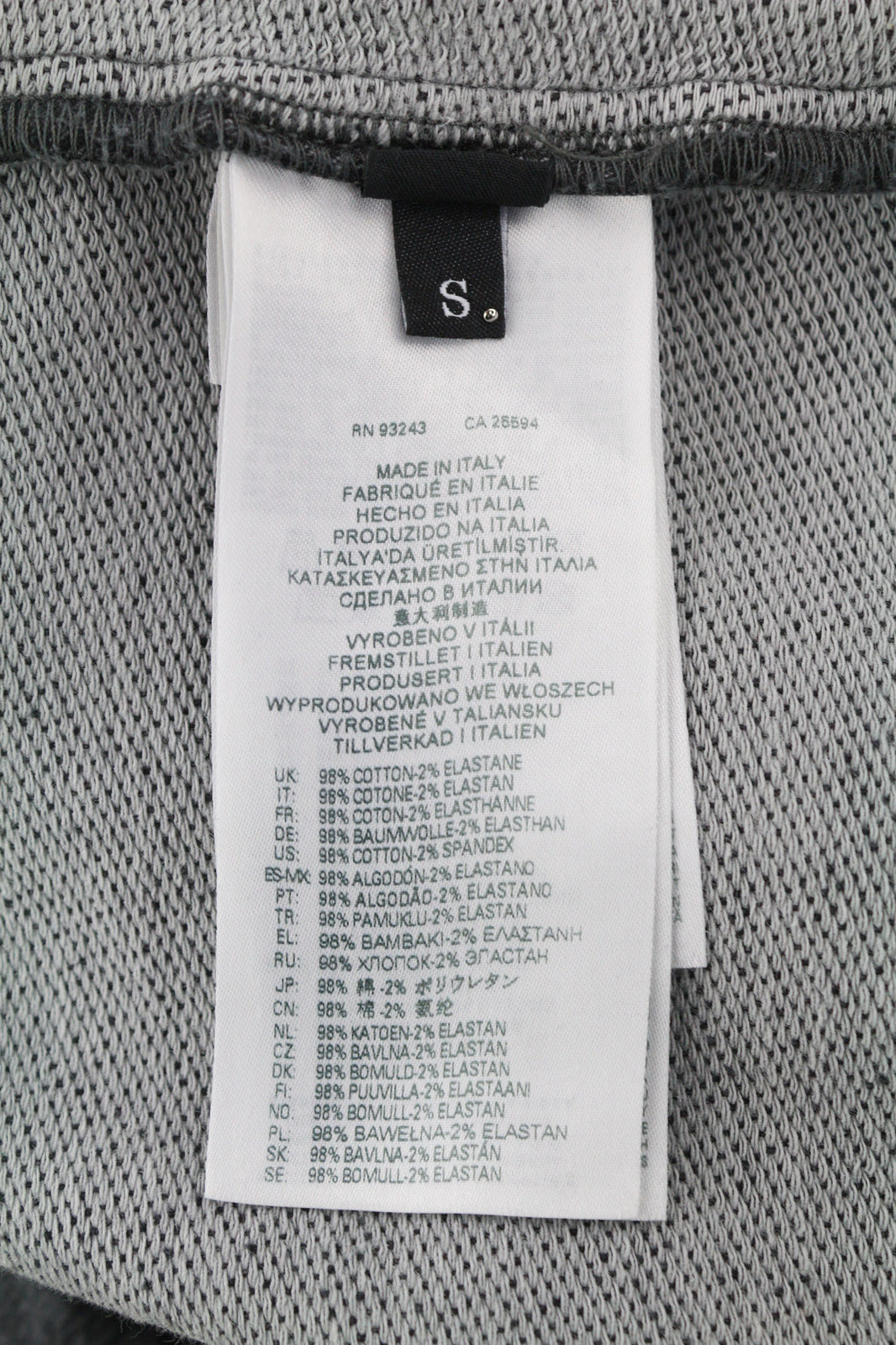 DIESEL D-Angy-Hood NE Women Hoodie S Grey Washed Pullover Kangaroo RRP€300