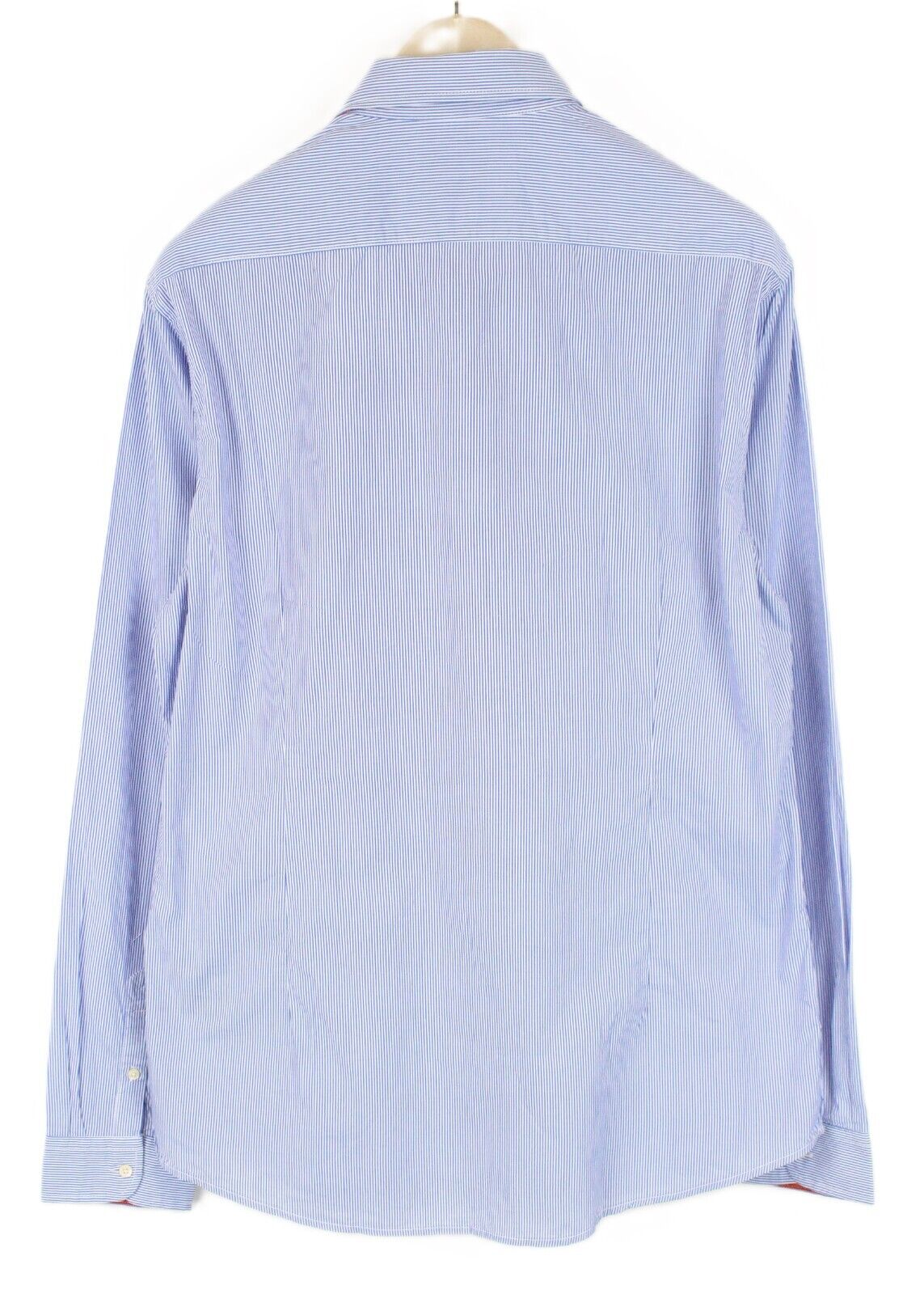 SCOTCH & SODA Ams Couture Shirt XL Blue Striped Formal Pure Cotton Long Sleeve