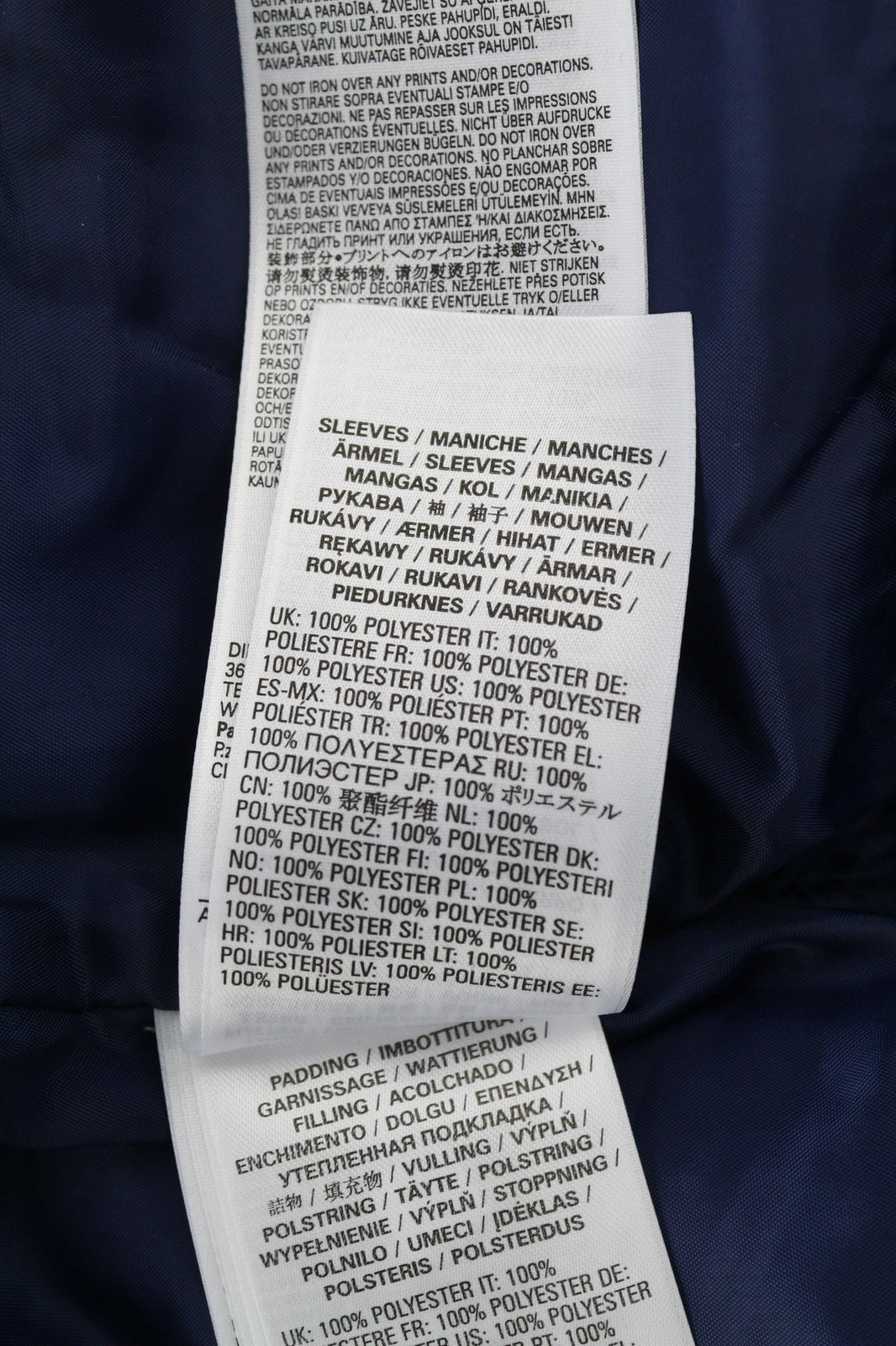 DIESEL W-Spleak-A Men Jacket S Blue Washed Oversized Bomber Insulated RRP€325