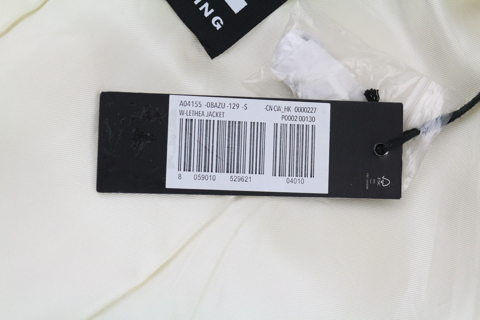 DIESEL W-Lethea Women Coat S Light Wool Blend Full Zip Patch Pockets RRP€590